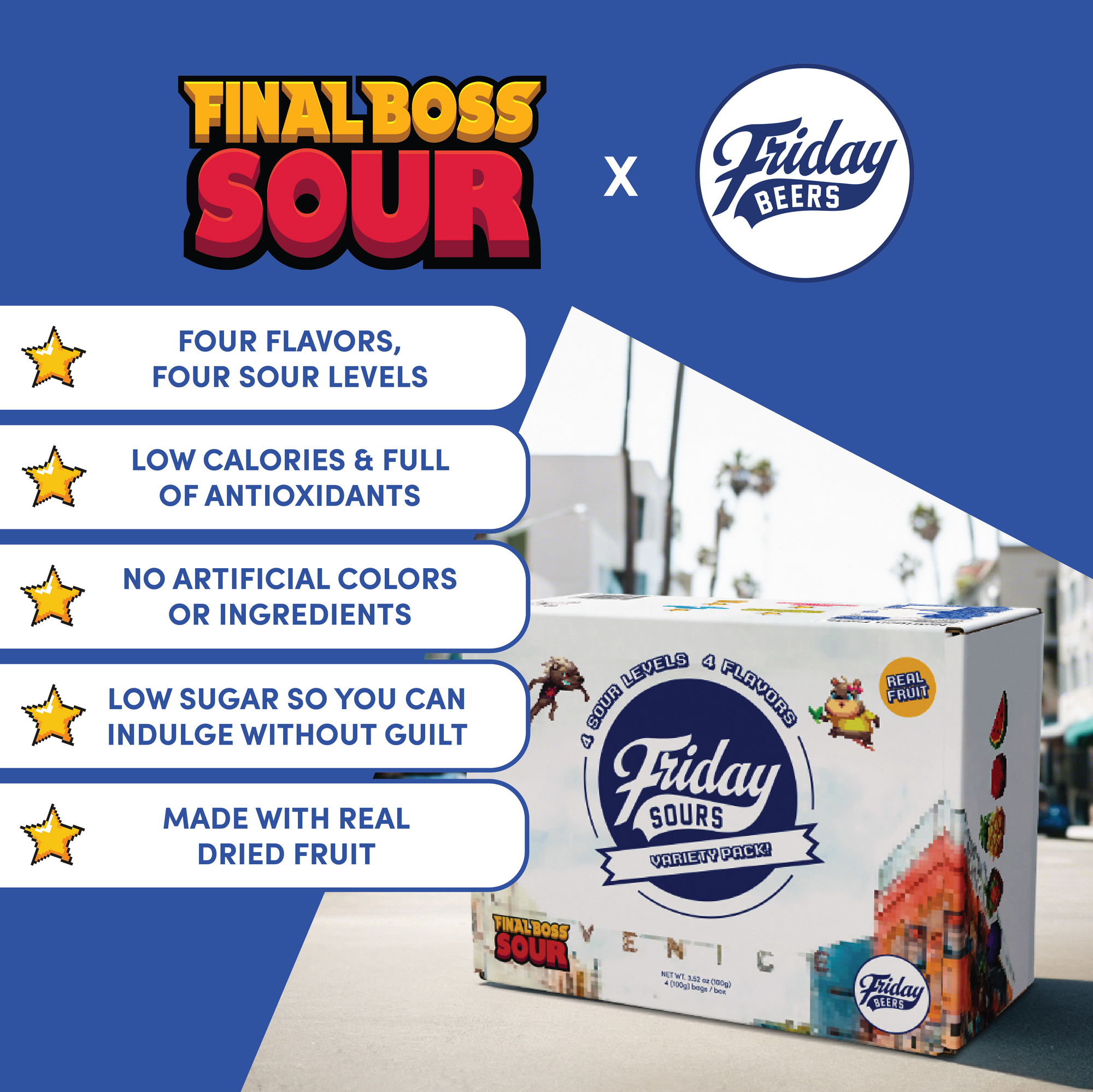 FRIDAY SOURS (only 40 left)- A Friday Beers Collab