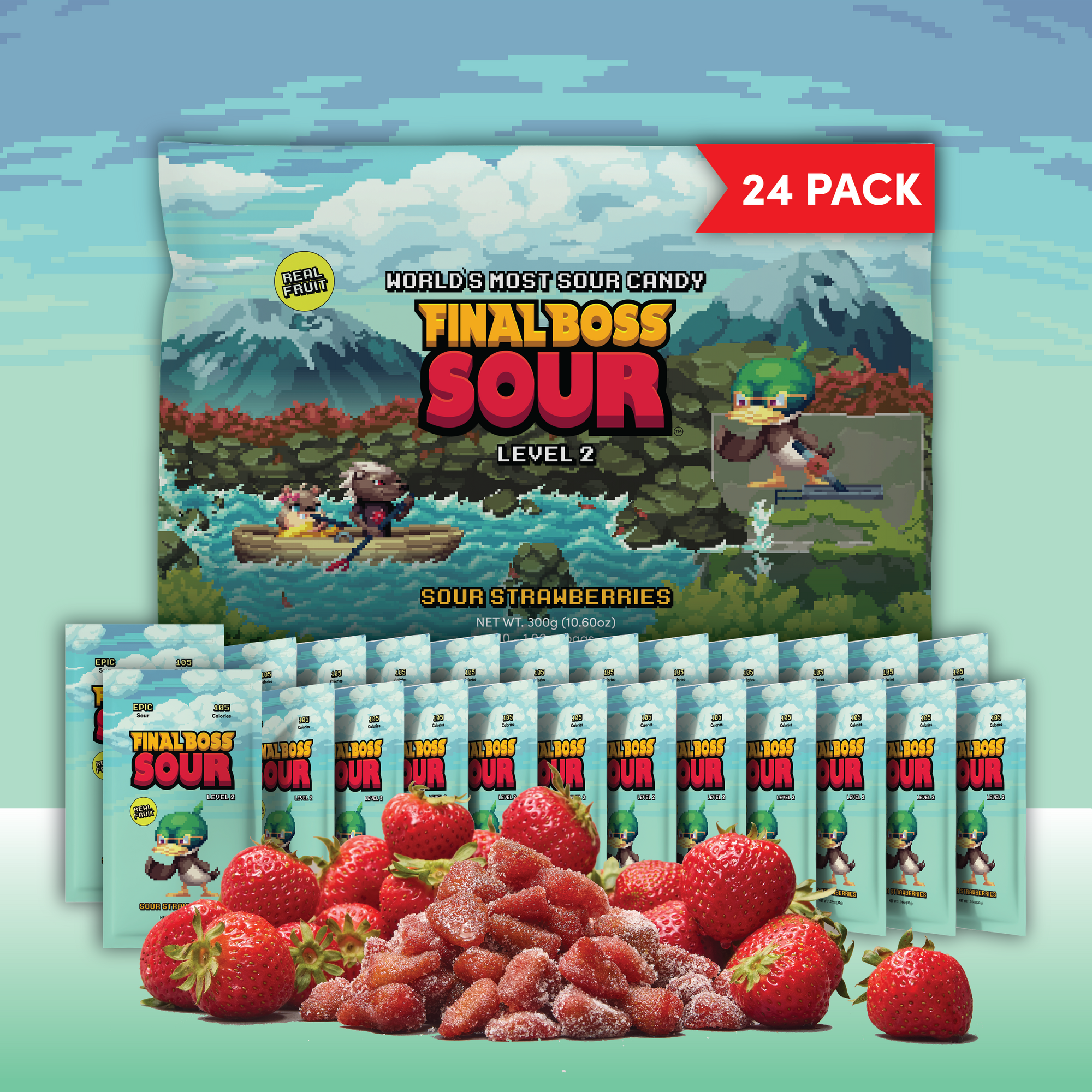 Level 2 Strawberries (24-pack)