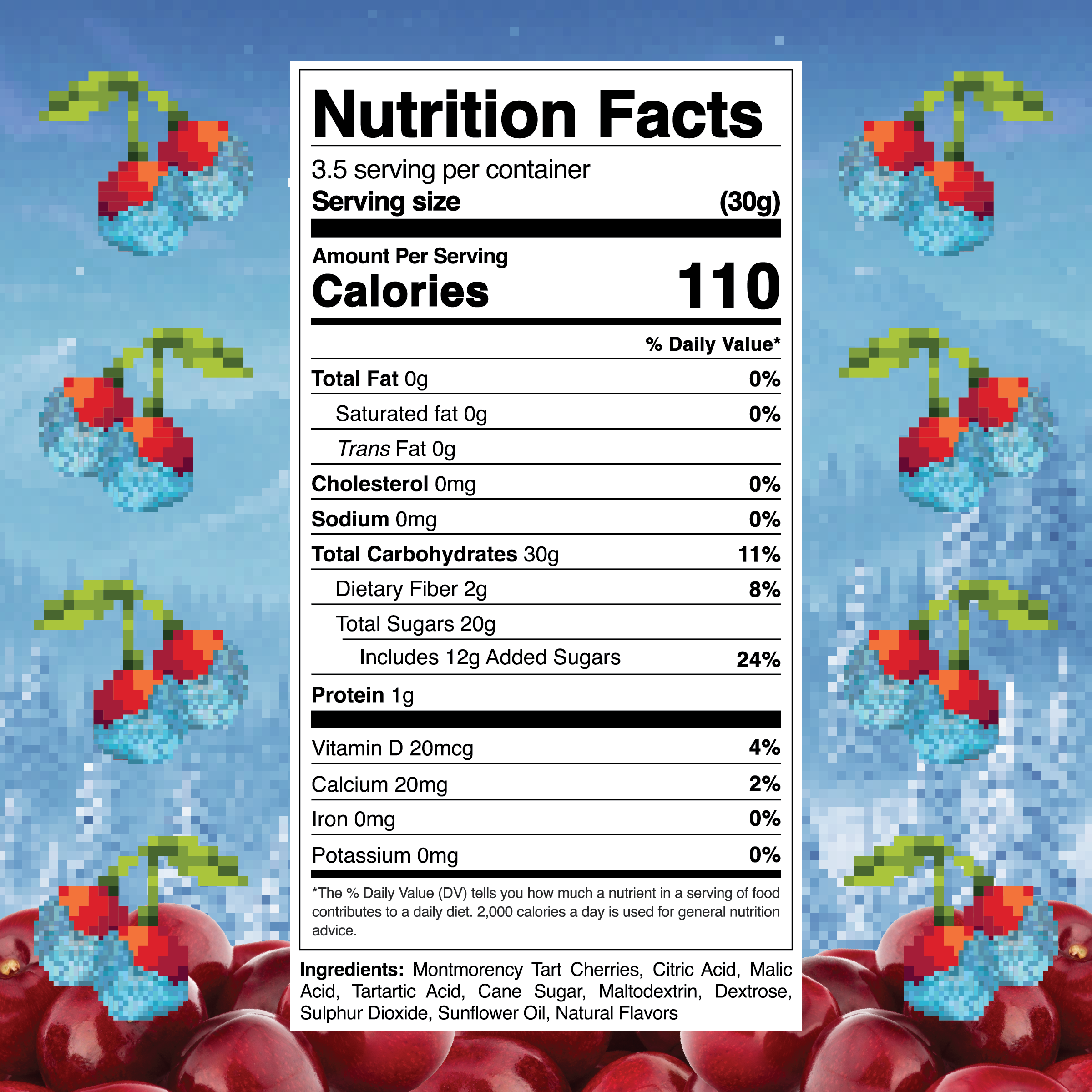 Blue Razz Cherries (Level 2) (4-Pack)