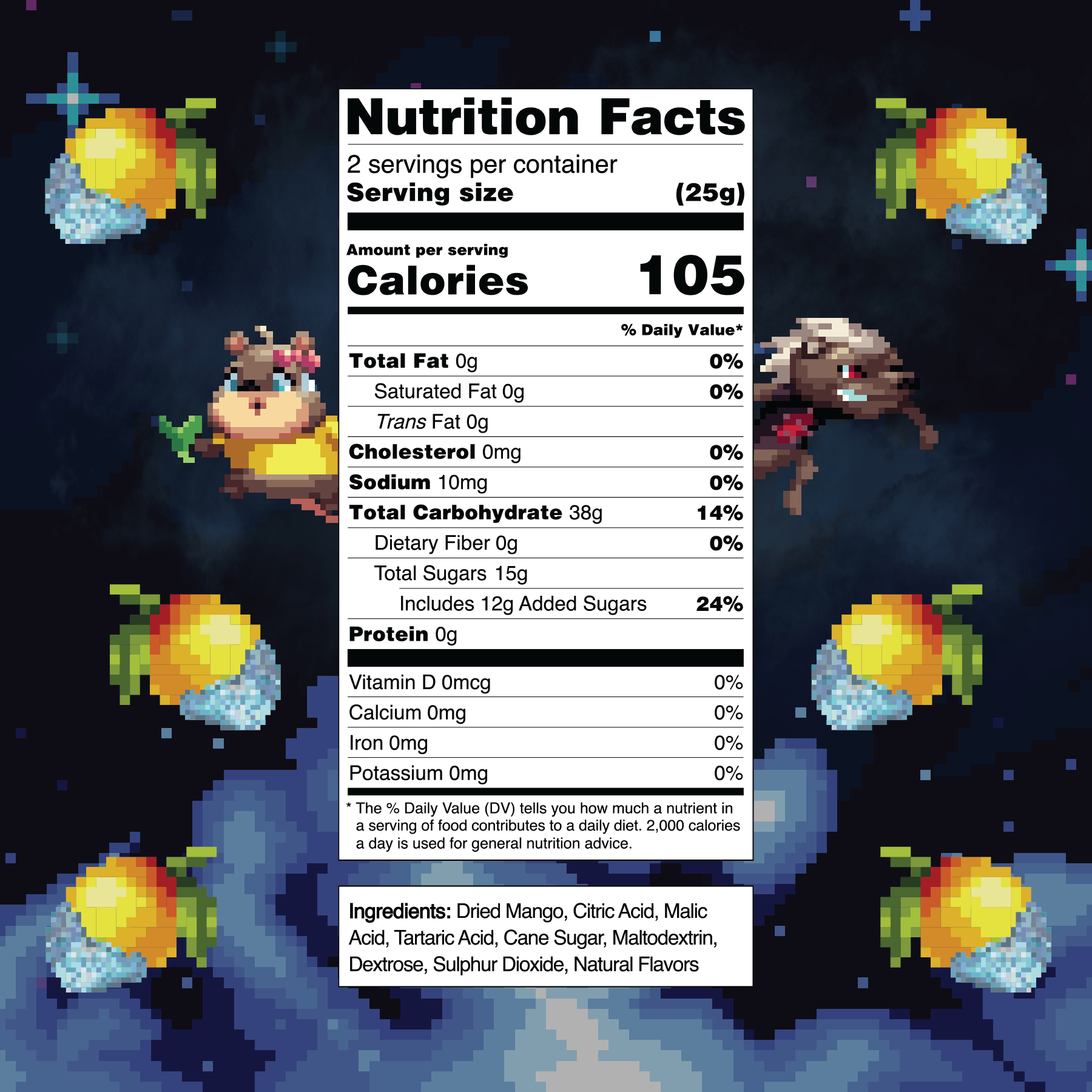 Blue Raspberry Mango Dippers (4-Pack) - 3 Month Gift Subscription