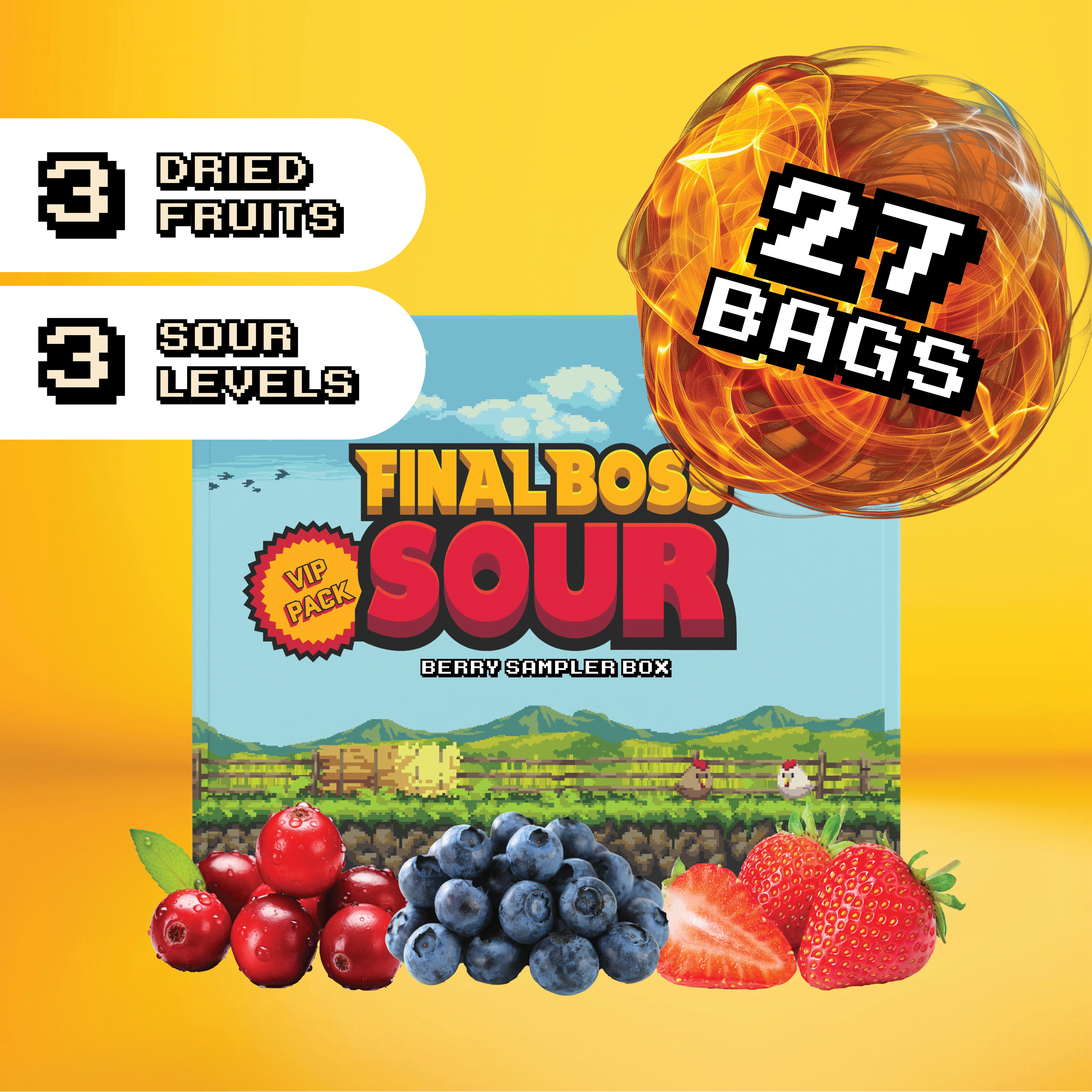 Ultimate Berry Sampler Box (27 Pack)