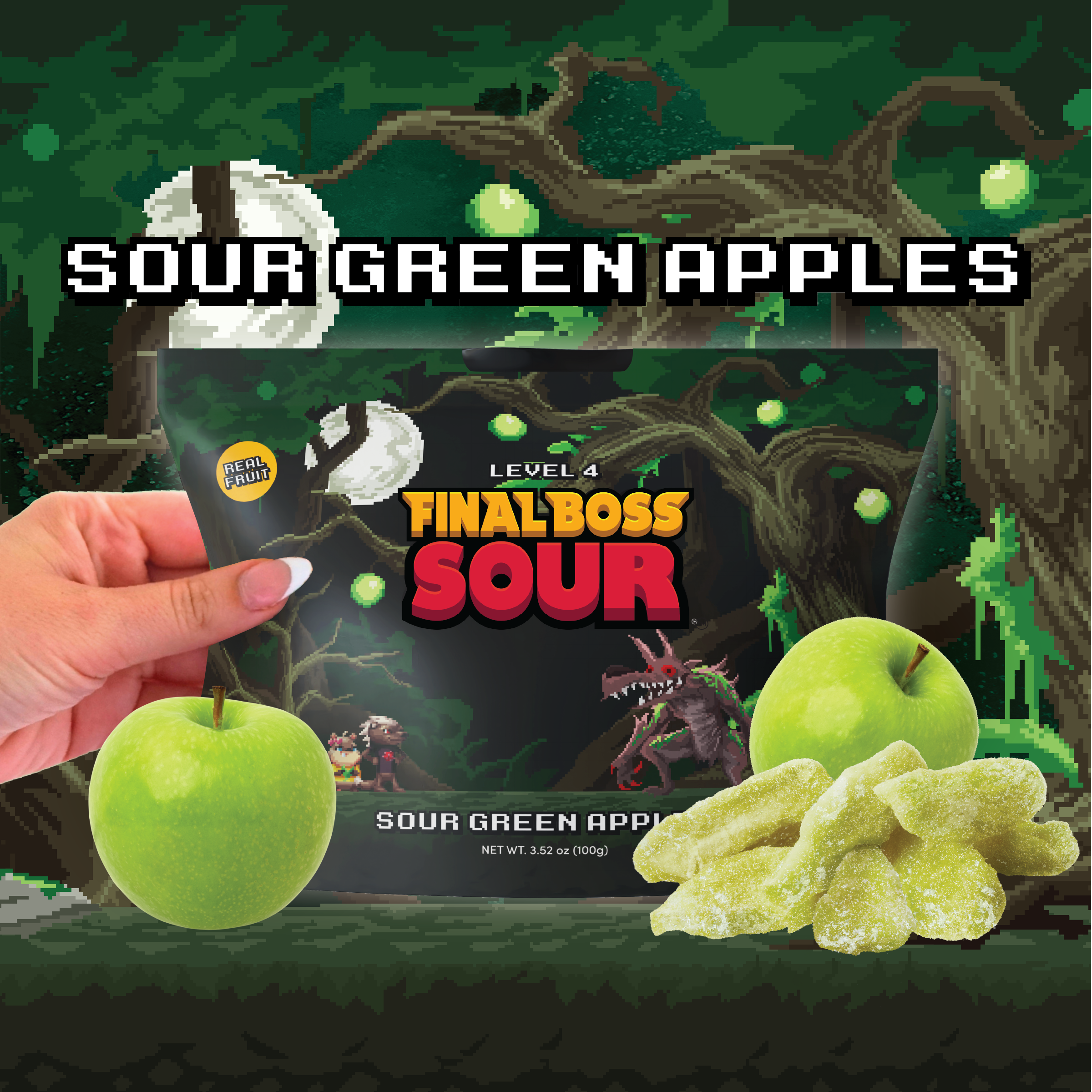 Level 4 Green Apple (4-Pack)