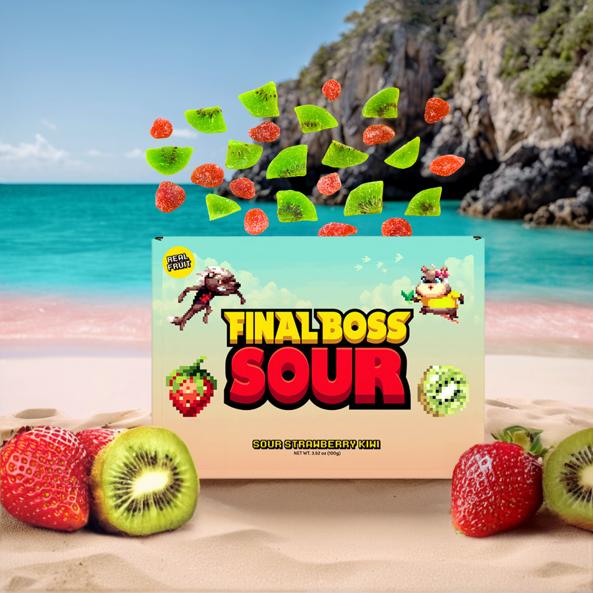 Strawberry Kiwi Level 2 (4-Pack)