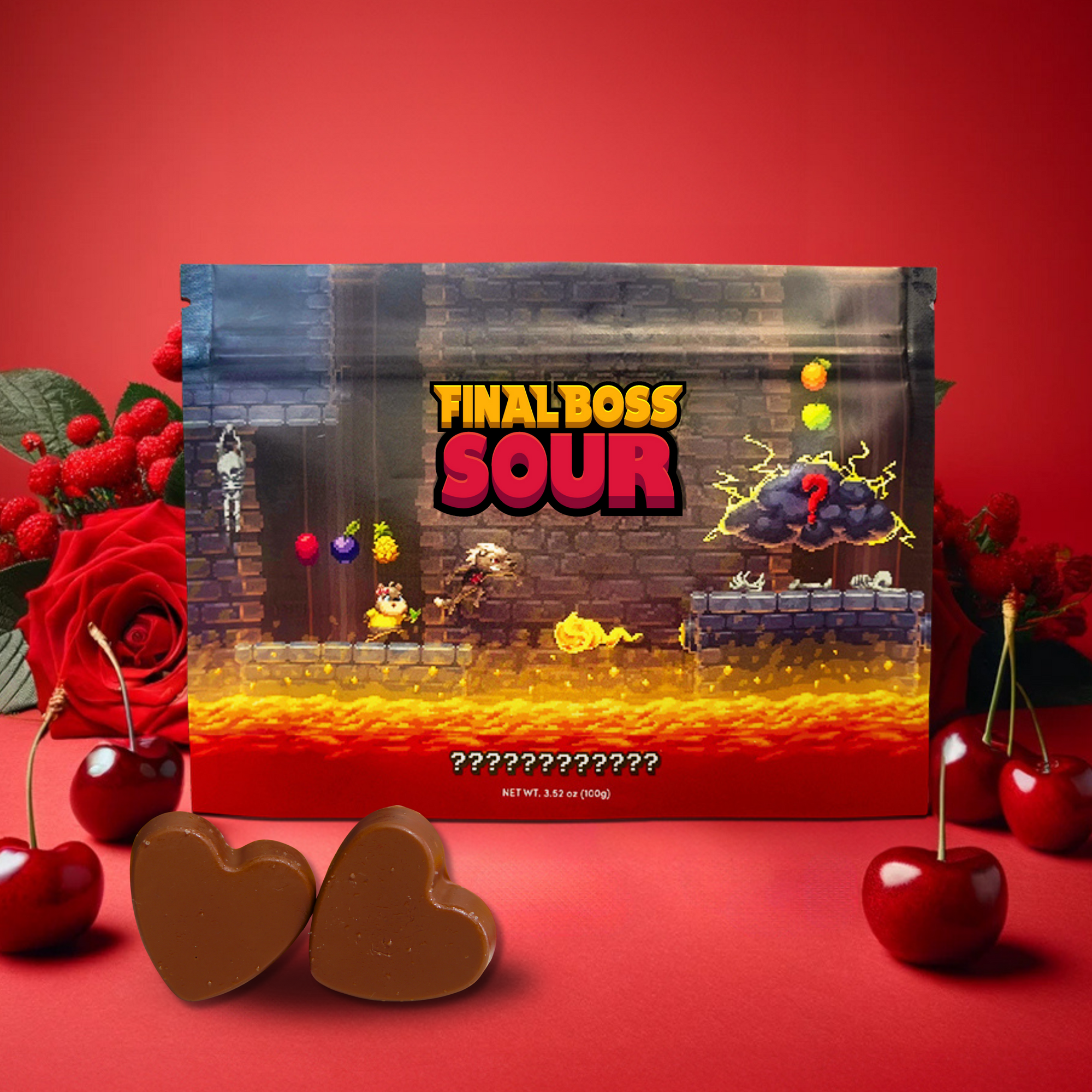 Chocolate Covered SOUR Cherries (4-pack)