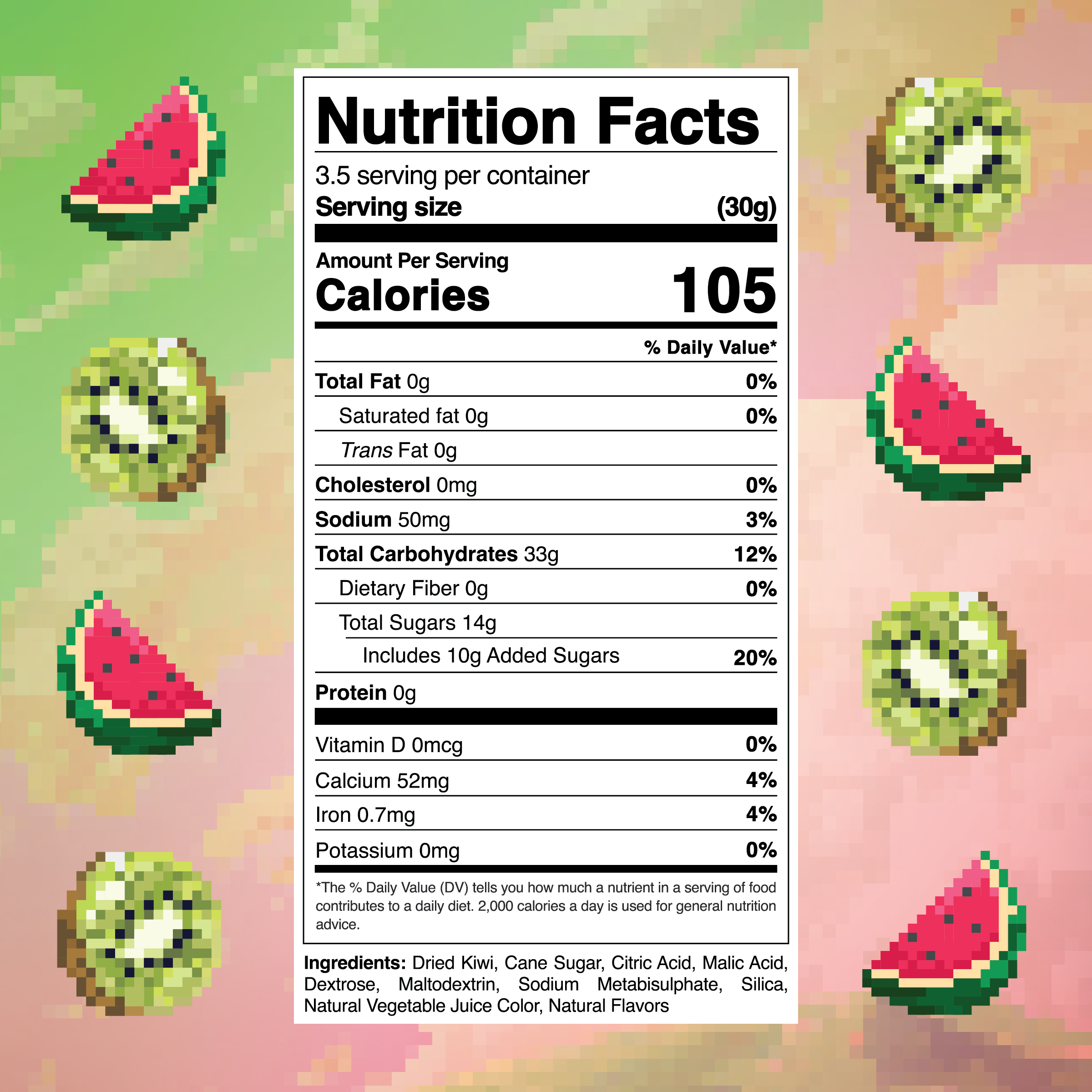 Watermelon Kiwis (Level 3) (4-Pack)