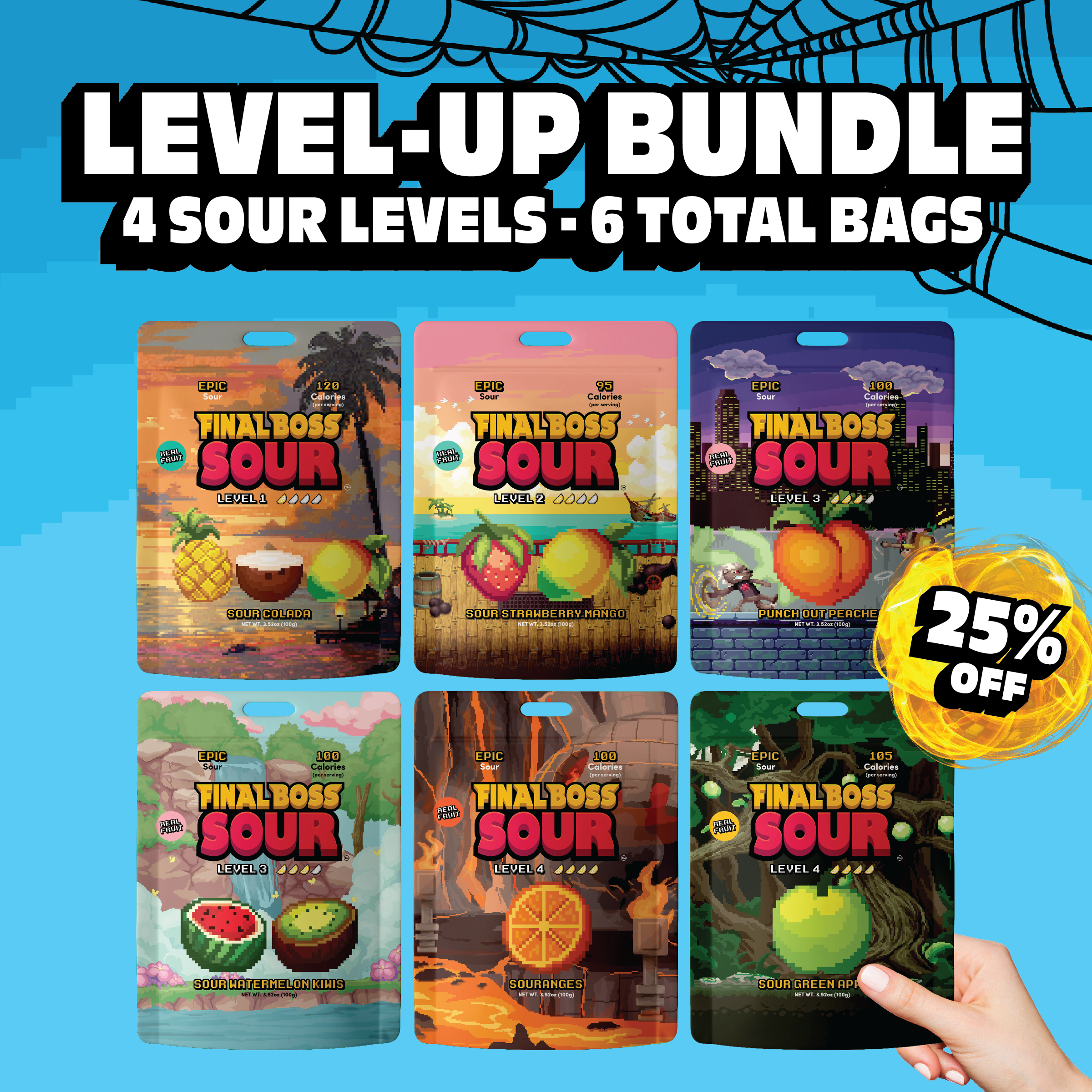25% Off Level-Up Bundle (6-Pack)