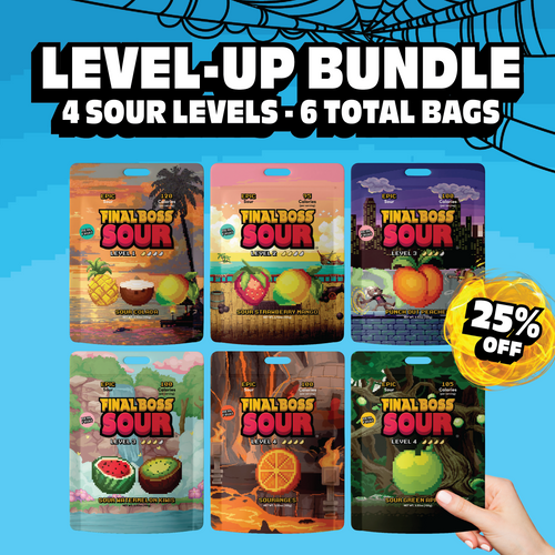 25% Off Level-Up Bubble Bundle (6-Pack)