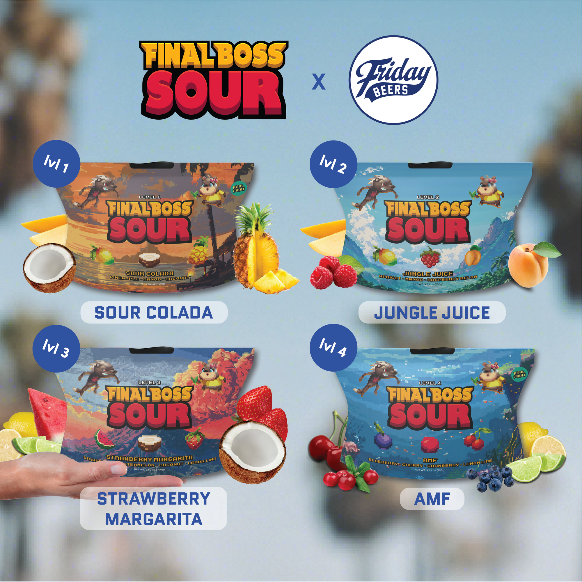 FRIDAY SOURS (only 40 left)- A Friday Beers Collab