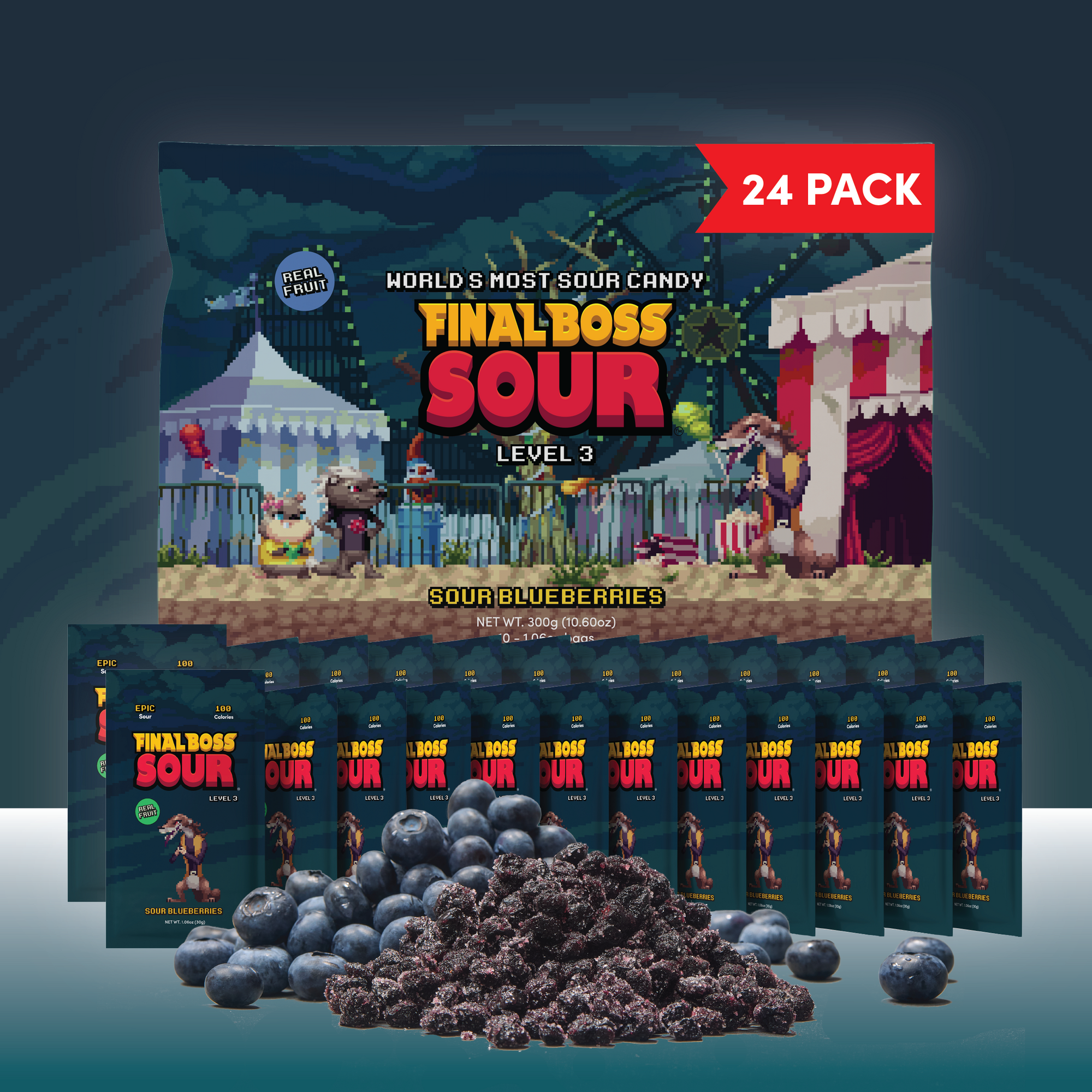 Level 3 Blueberries (24 Pack)