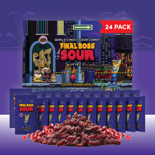 Level 3 Cranberries (24 Pack)