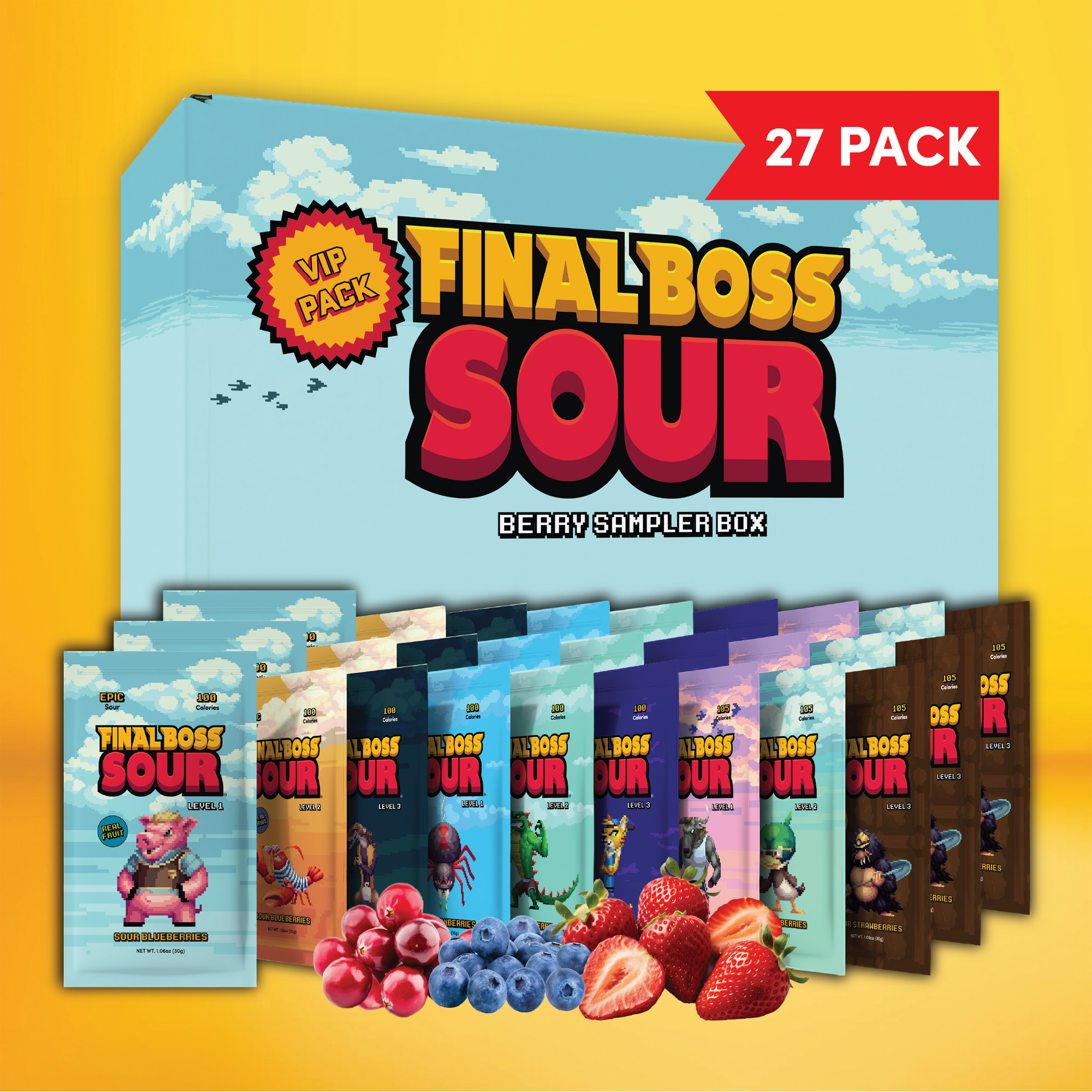 Ultimate Berry Sampler Box (27 Pack)
