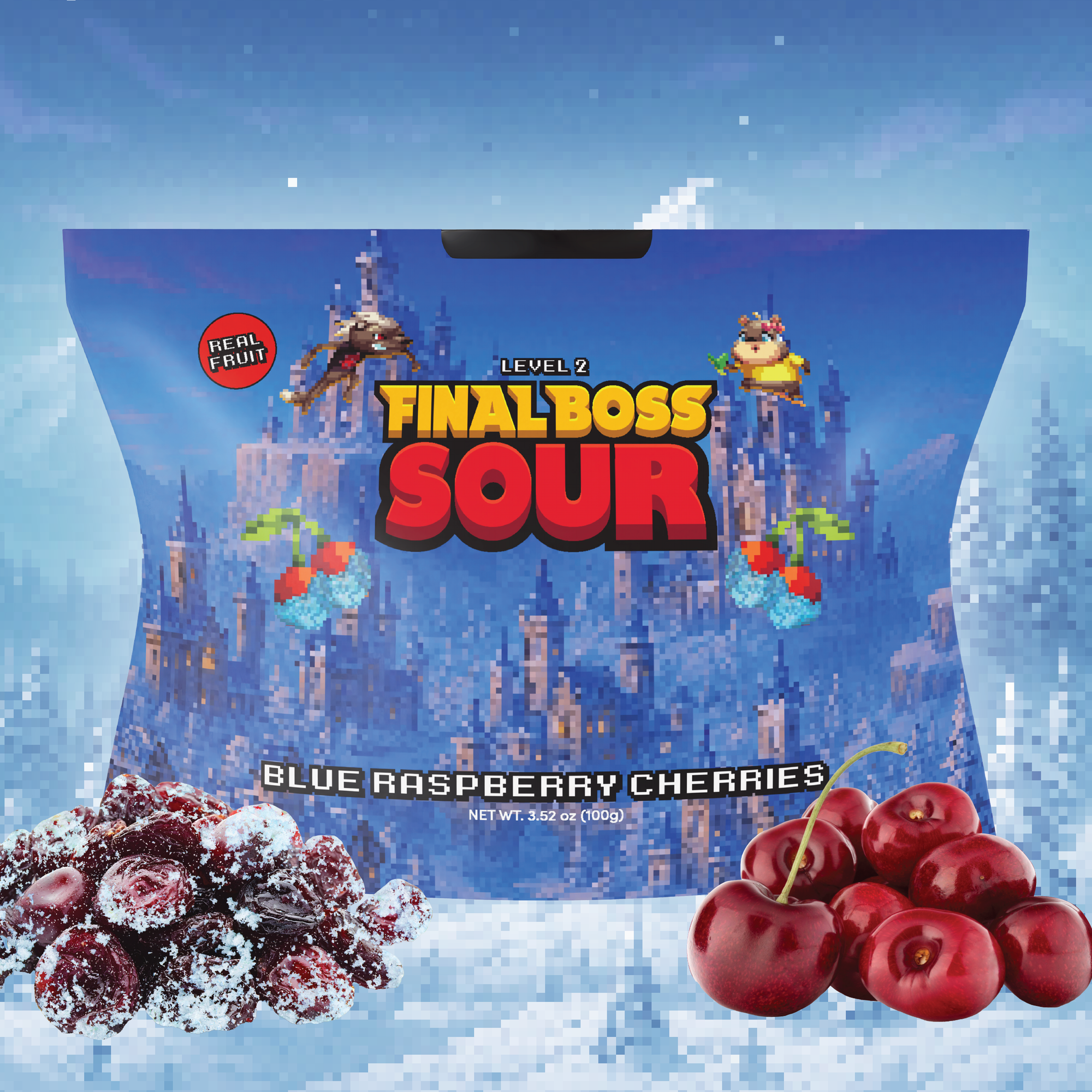 Blue Razz Cheries (Level 2) (4-Pack)