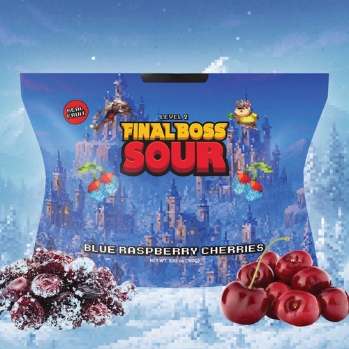 Blue Razz Cheries (Level 2) (4-Pack)
