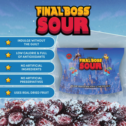 Blue Razz Cheries (Level 2) (4-Pack)