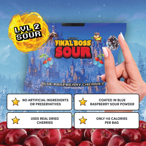 Blue Razz Cheries (Level 2) (4-Pack)