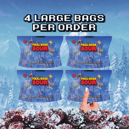 Blue Razz Cheries (Level 2) (4-Pack)