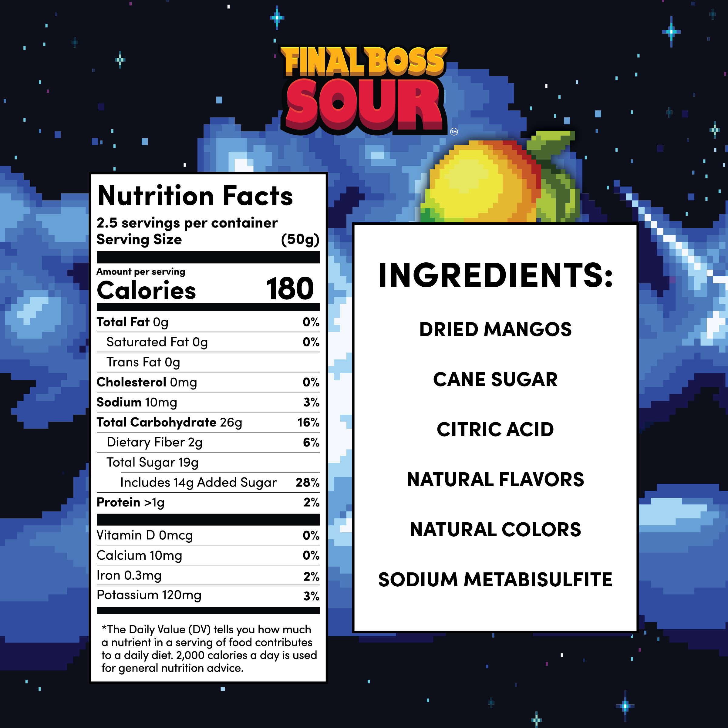 Blue Raspberry Mango Dippers (1-Pack)