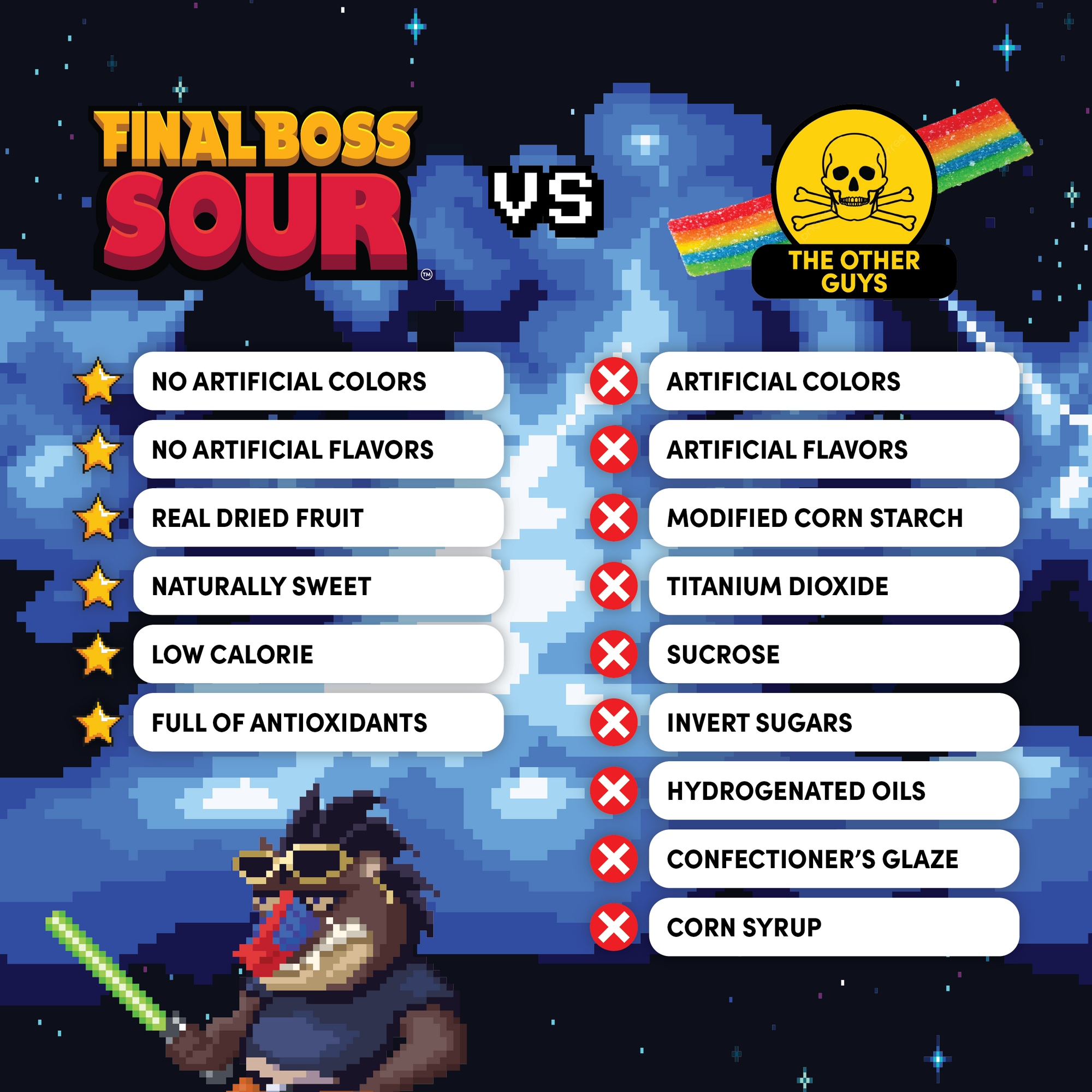 Blue Raspberry Mango Dippers (4-Pack)