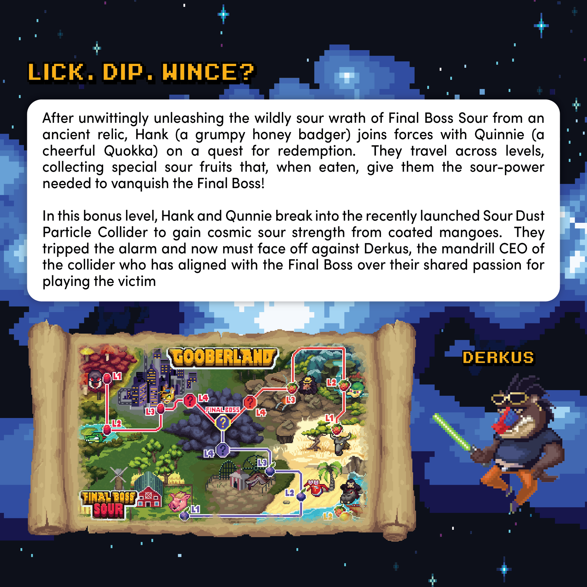 Blue Raspberry Mango Dippers (4-Pack)