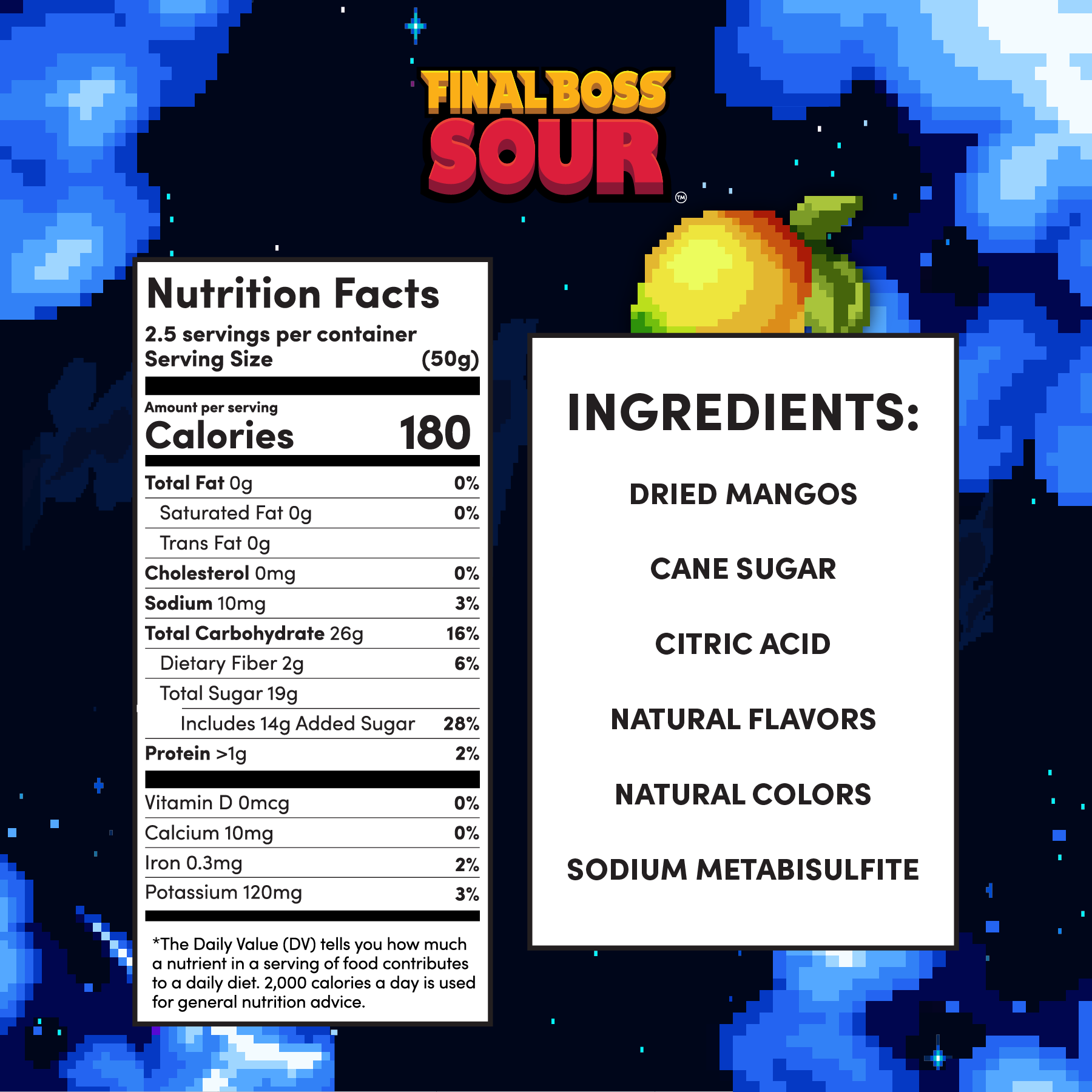 Blue Raspberry Mango Dippers (4-Pack)