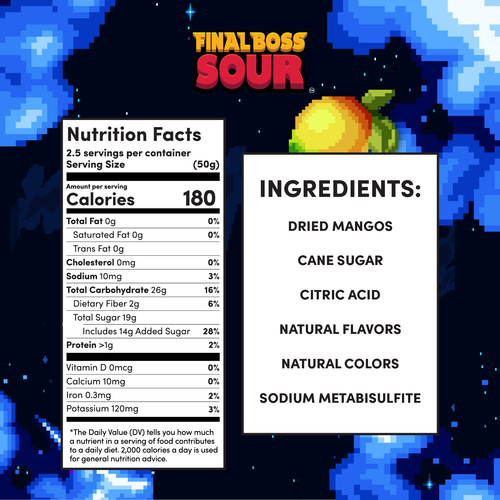 Blue Raspberry Mango Dippers (1-Pack)