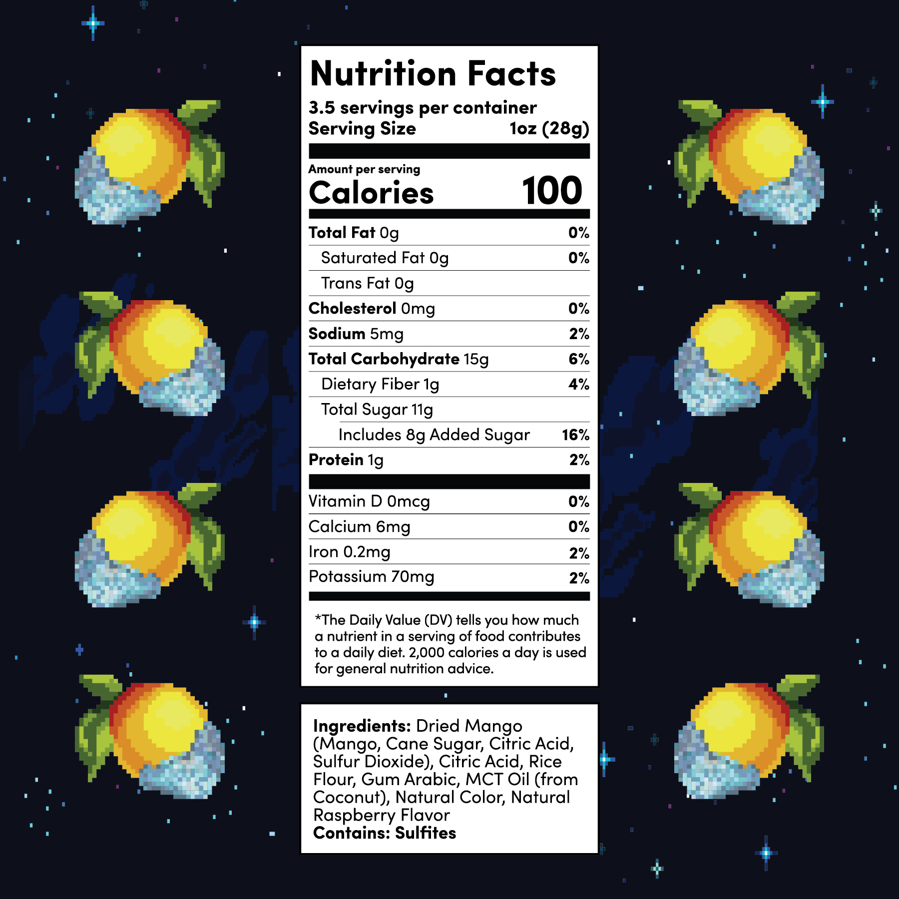 NEW Blue Razz Mango Bites (Level 3) (4-Pack)