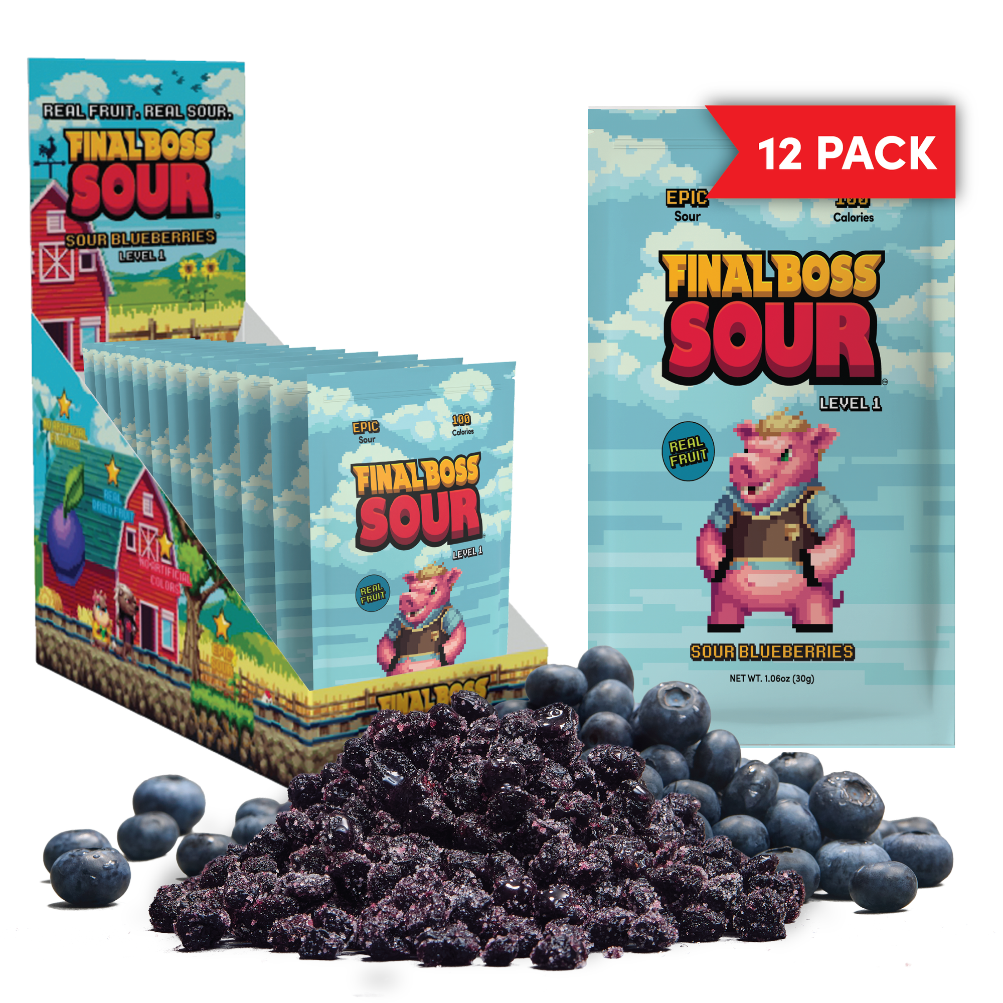 Level 1 Blueberry PDQ (12 Count)