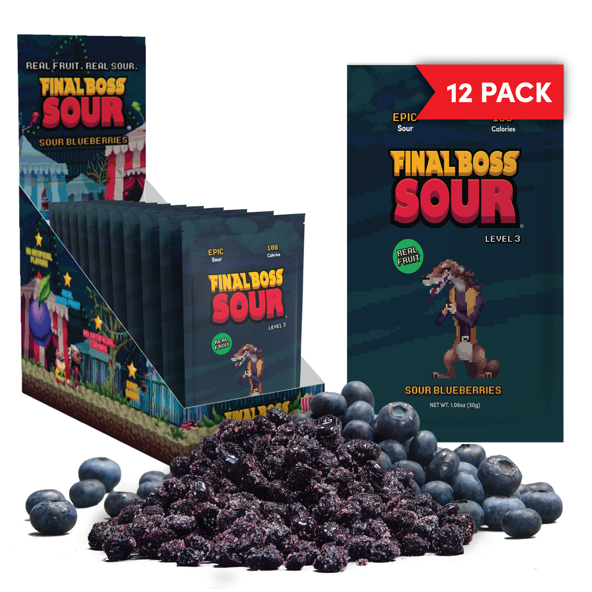Level 3 Blueberry PDQ (12 Count)