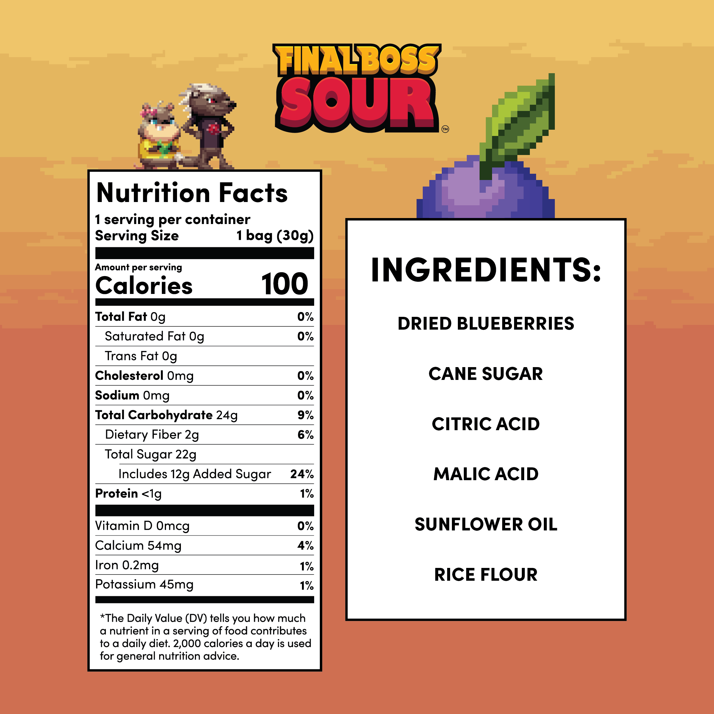 Level 2 Blueberries (24 Pack)