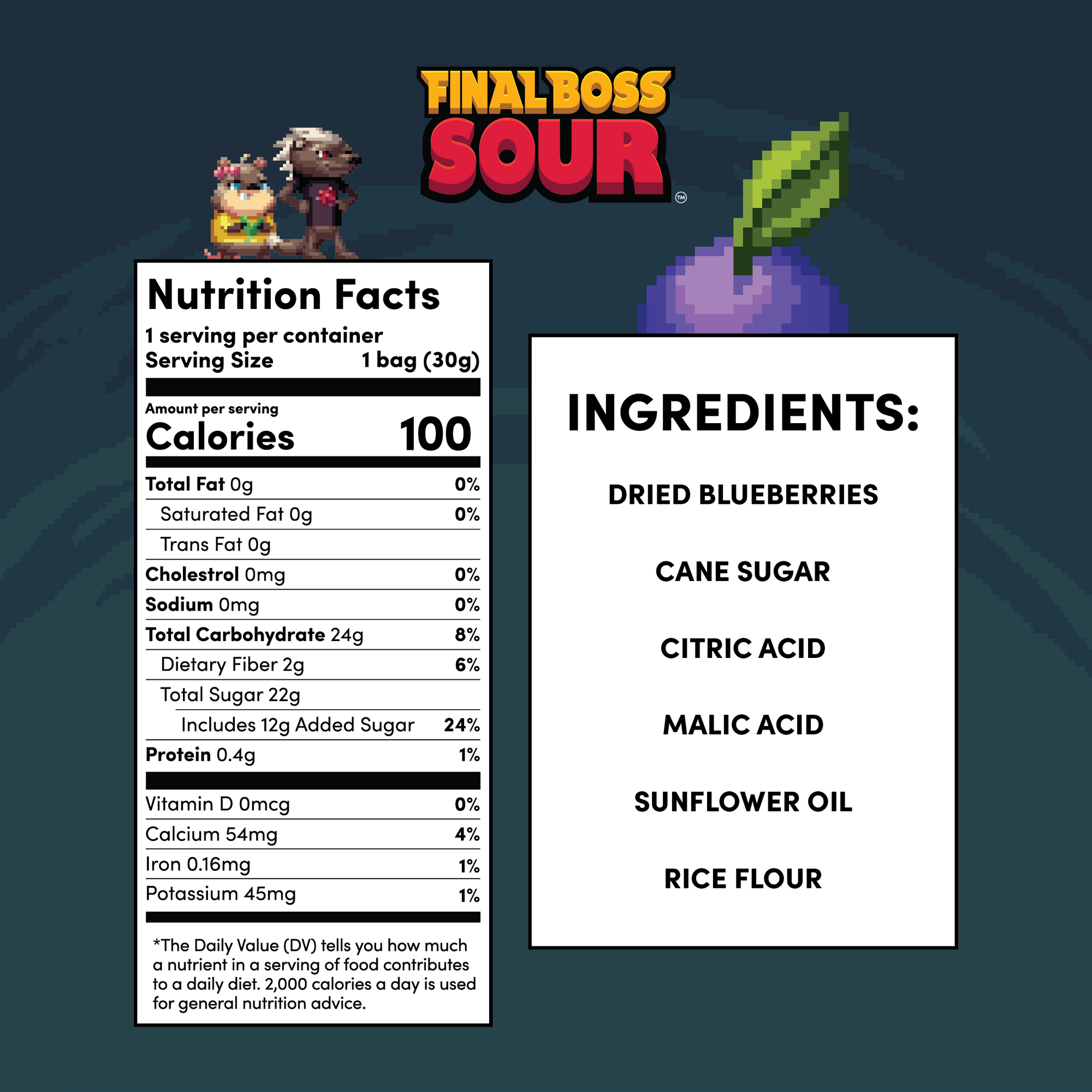 Level 3 Blueberry PDQ (12 Count)