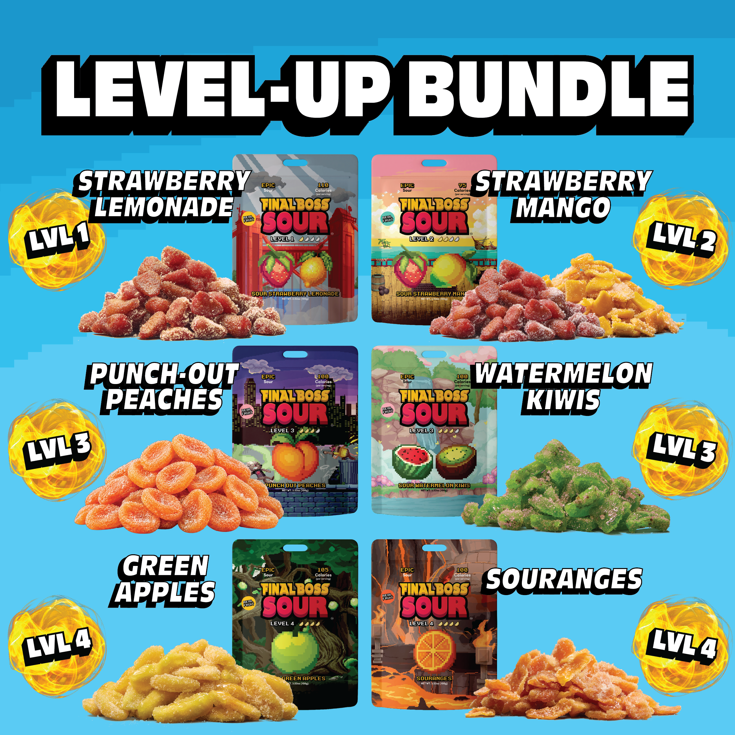 25% Off Level-Up Bubble Bundle (6-Pack)