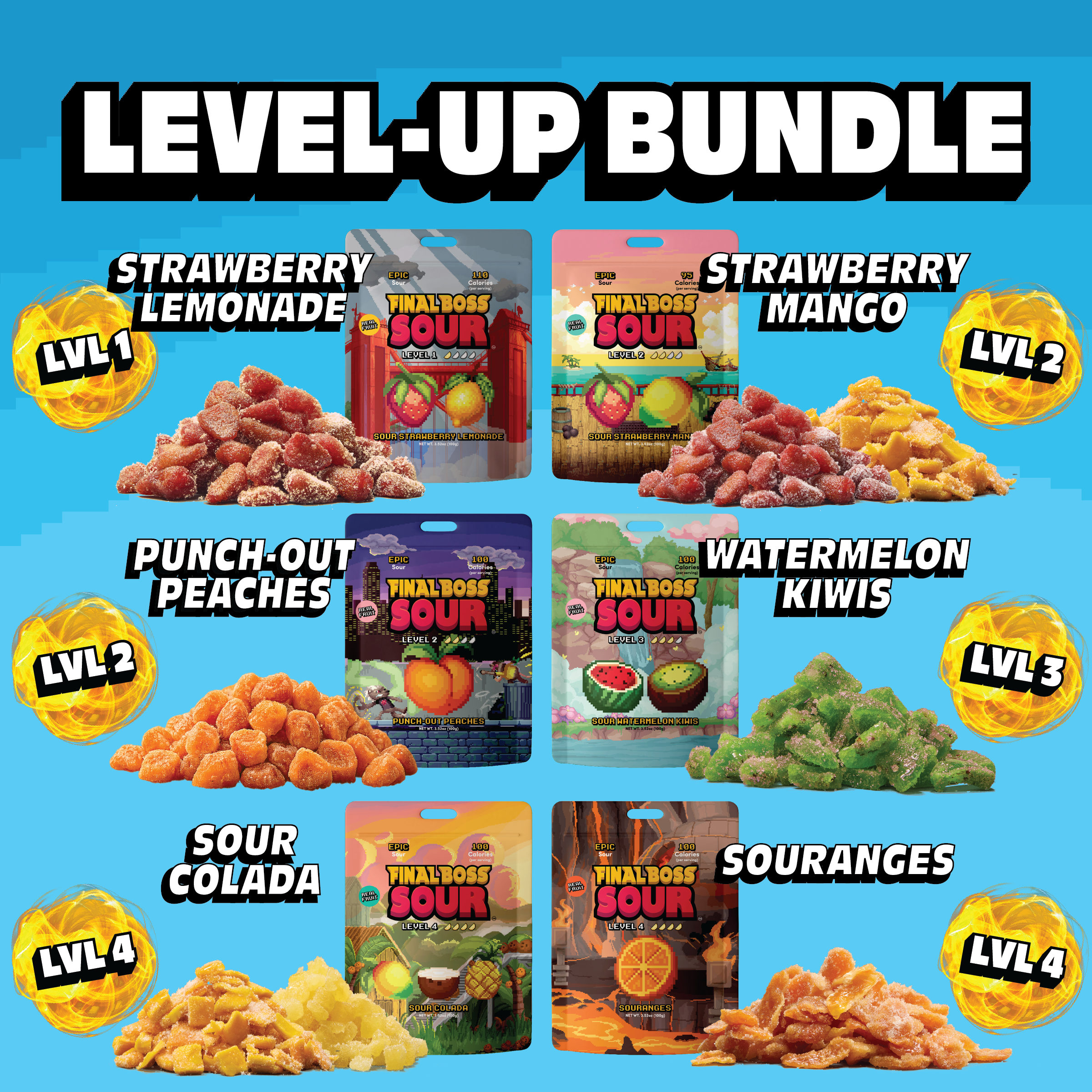 25% Off Level-Up Bubble Bundle (6-Pack)