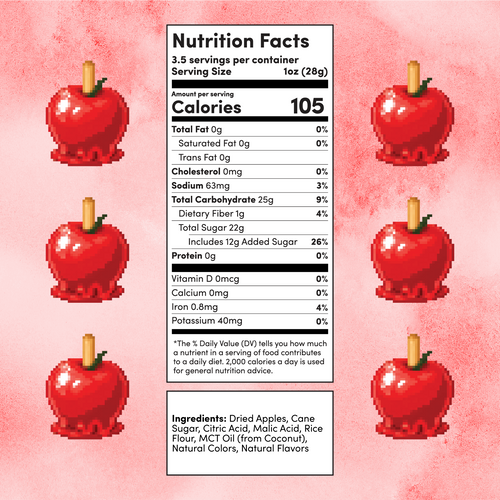 Level 2 Red Candy Apple (4 Pack)