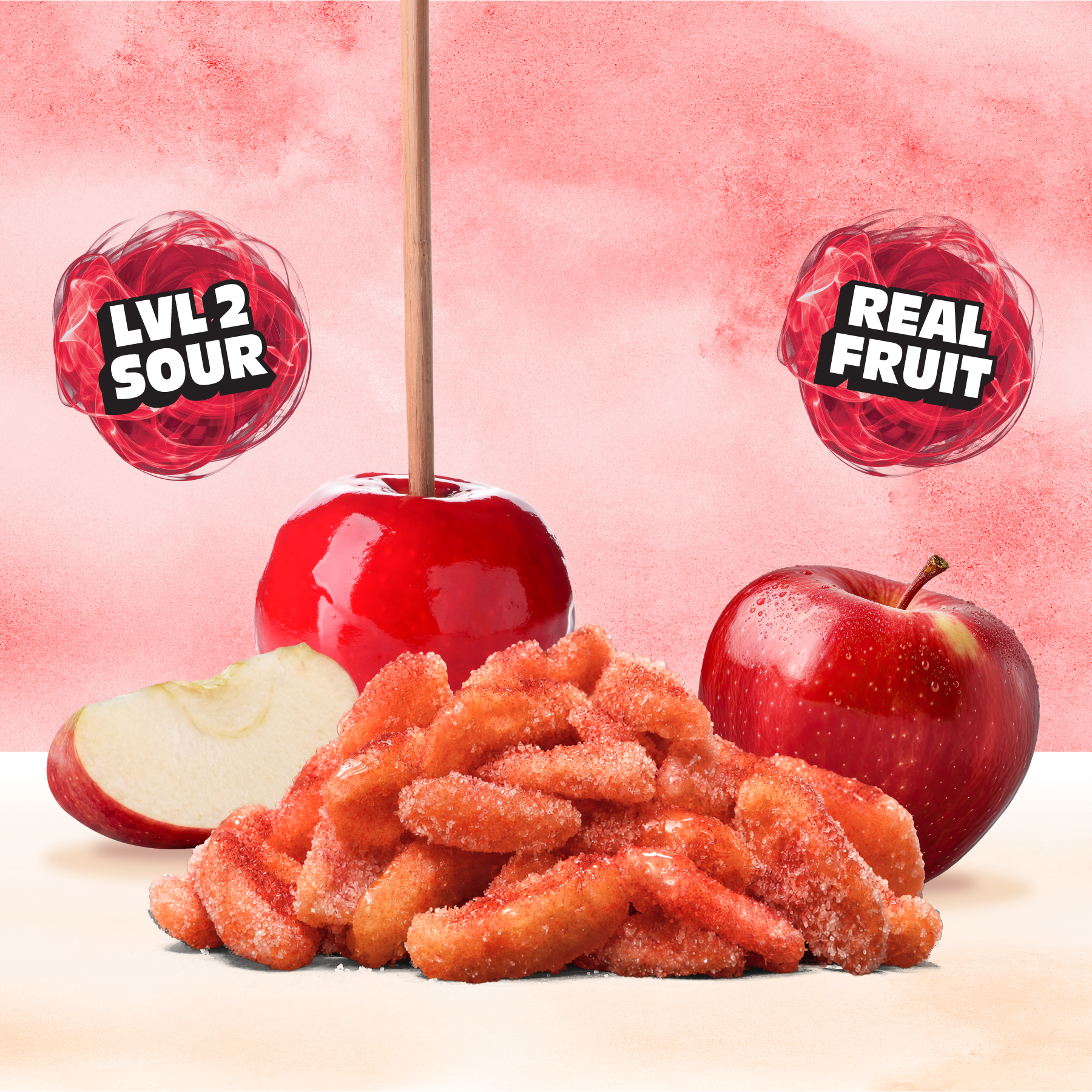 Level 2 Red Candy Apple (4 Pack)