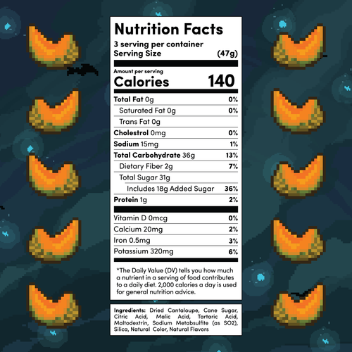 Cantaloupe Fingers (Level 3) (1 or 4-Pack)