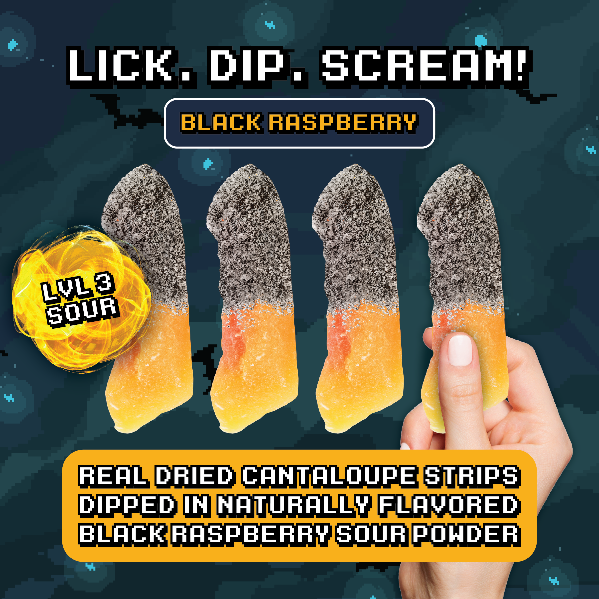 Cantaloupe Fingers (Level 3) (1 or 4-Pack)