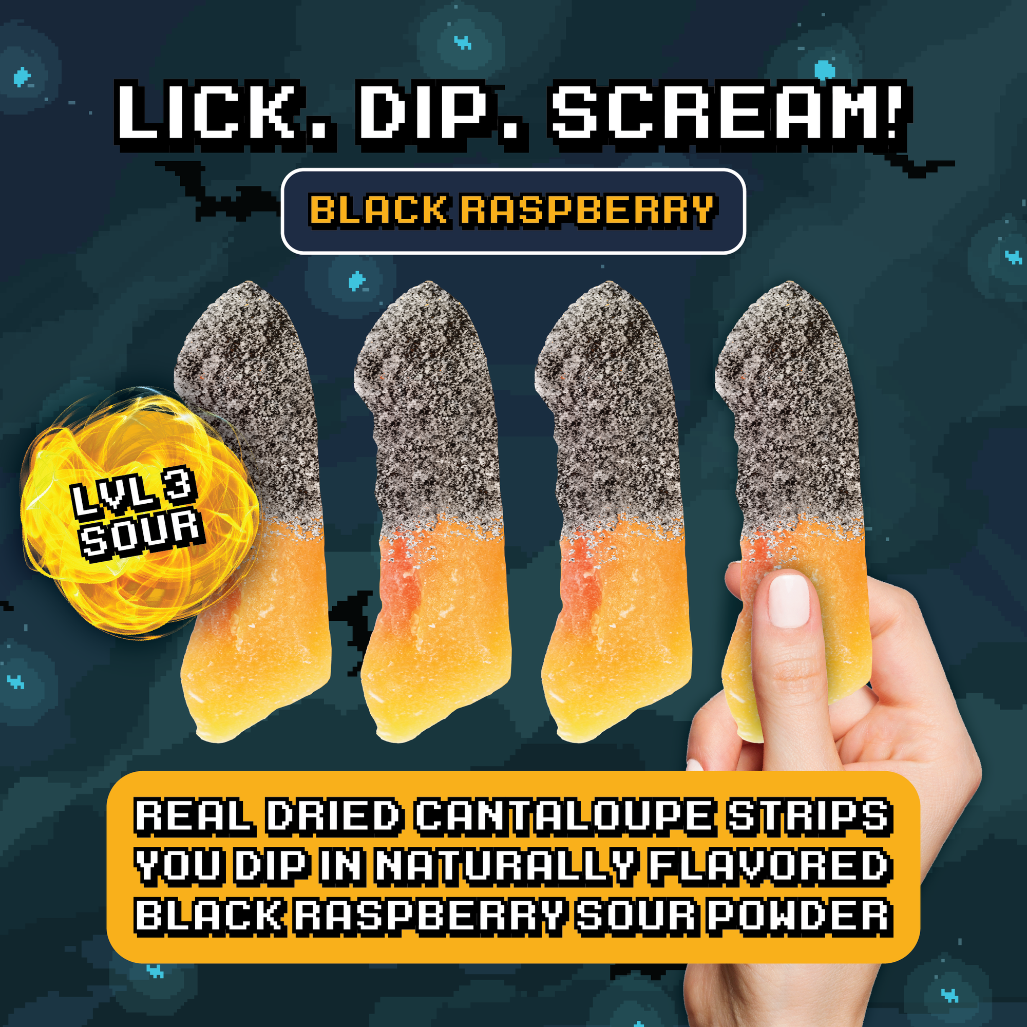 Cantaloupe Fingers (Level 3) (4-Pack)