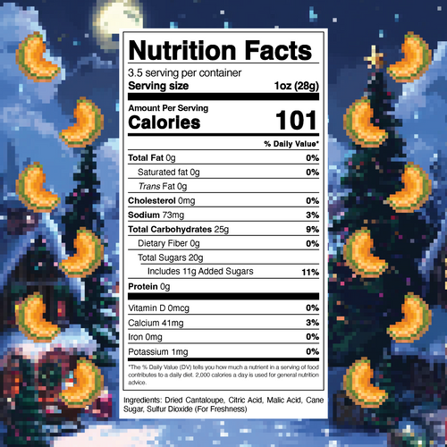 Christmas Cantaloupe (Level 2) (4-Pack)