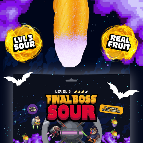 Level 3 Grape Mango Dippers (1-Pack)