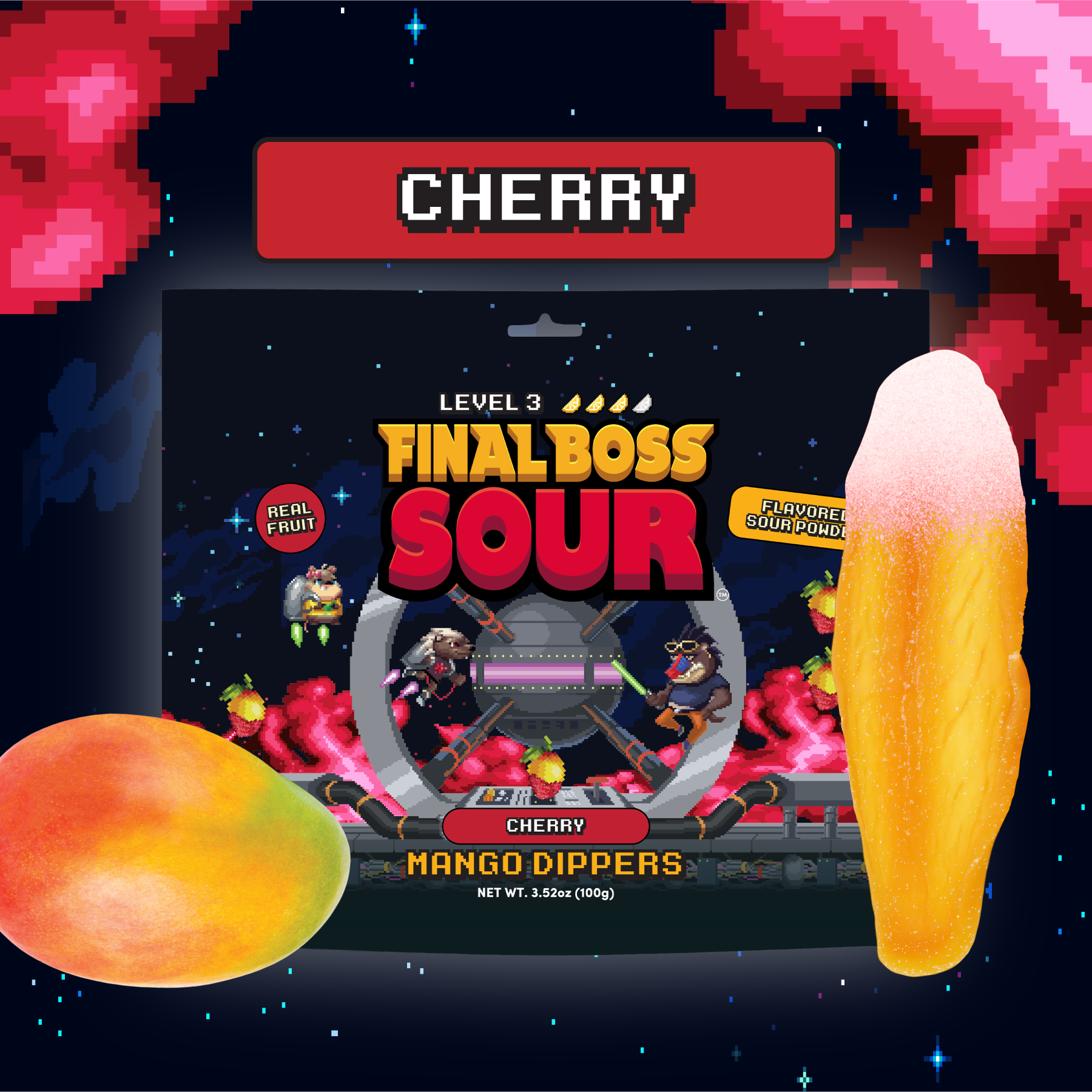 Cherry Mango Dippers (1-Pack)