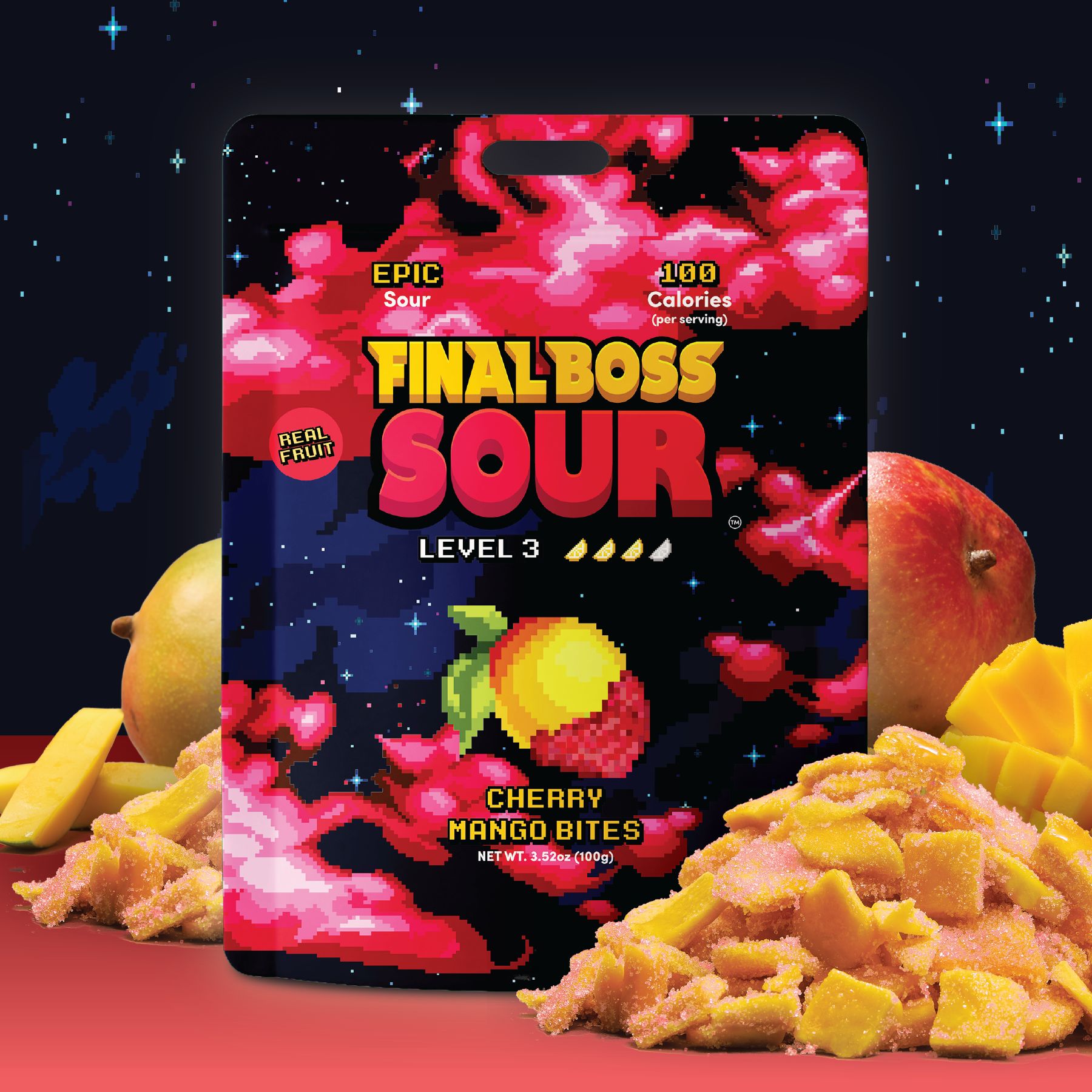Cherry Mango Bites (Level 3) (1-Pack)