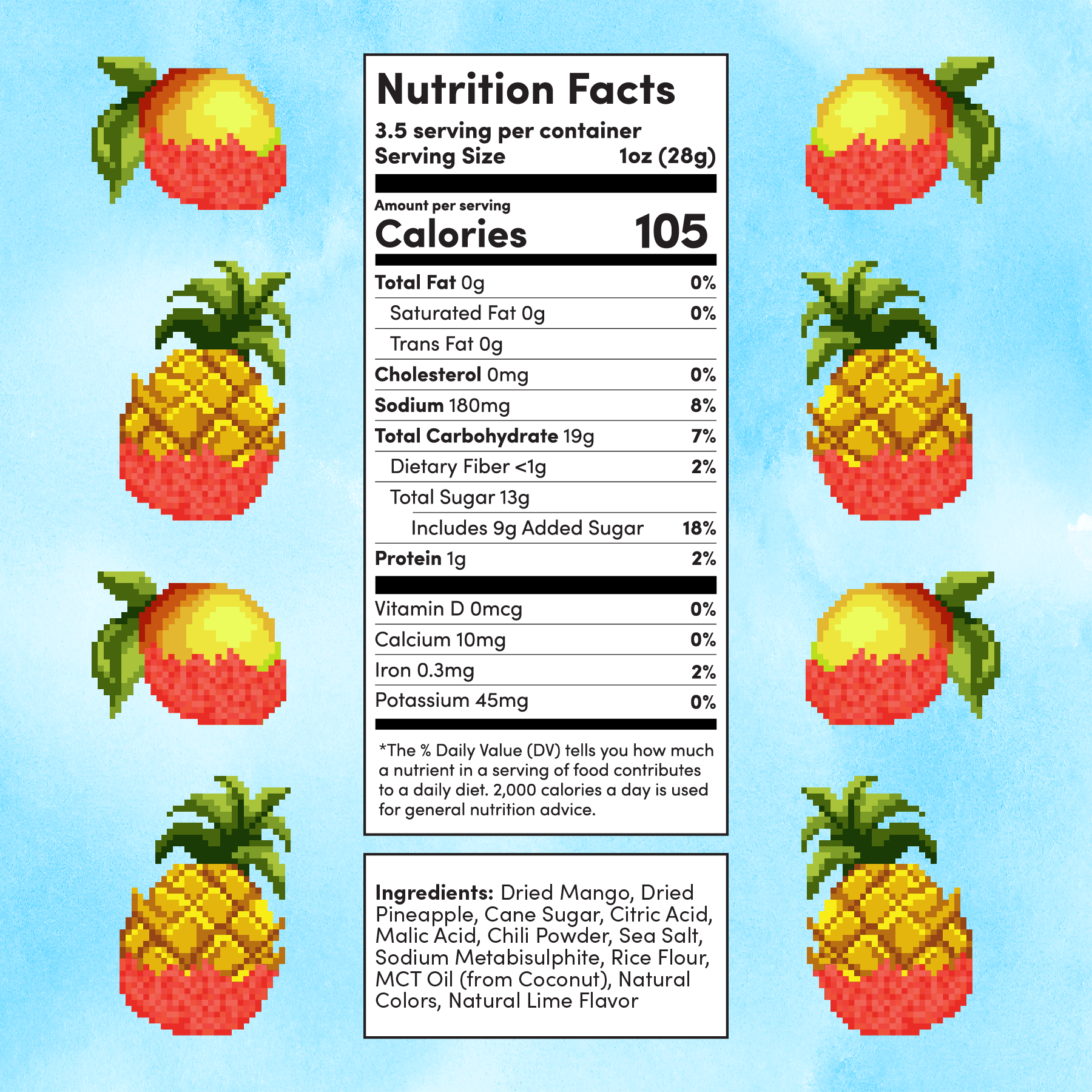 Level 3 Chili Limón Mangos & Pineapples (4-Pack)