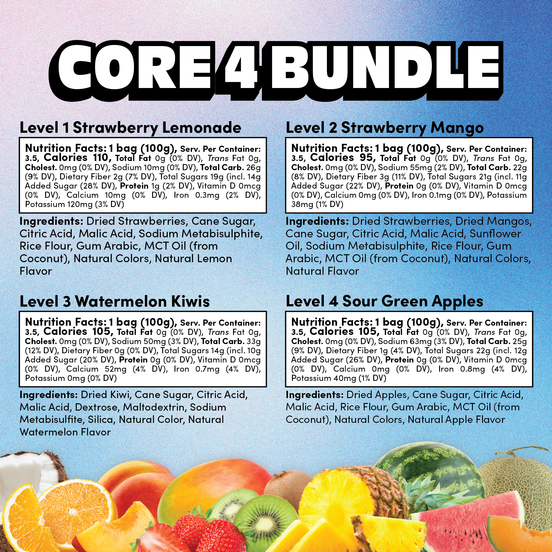 15% Off Core 4 Bundle (4-Pack)