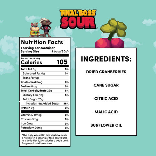 Level 2 Cranberries (24 Pack)