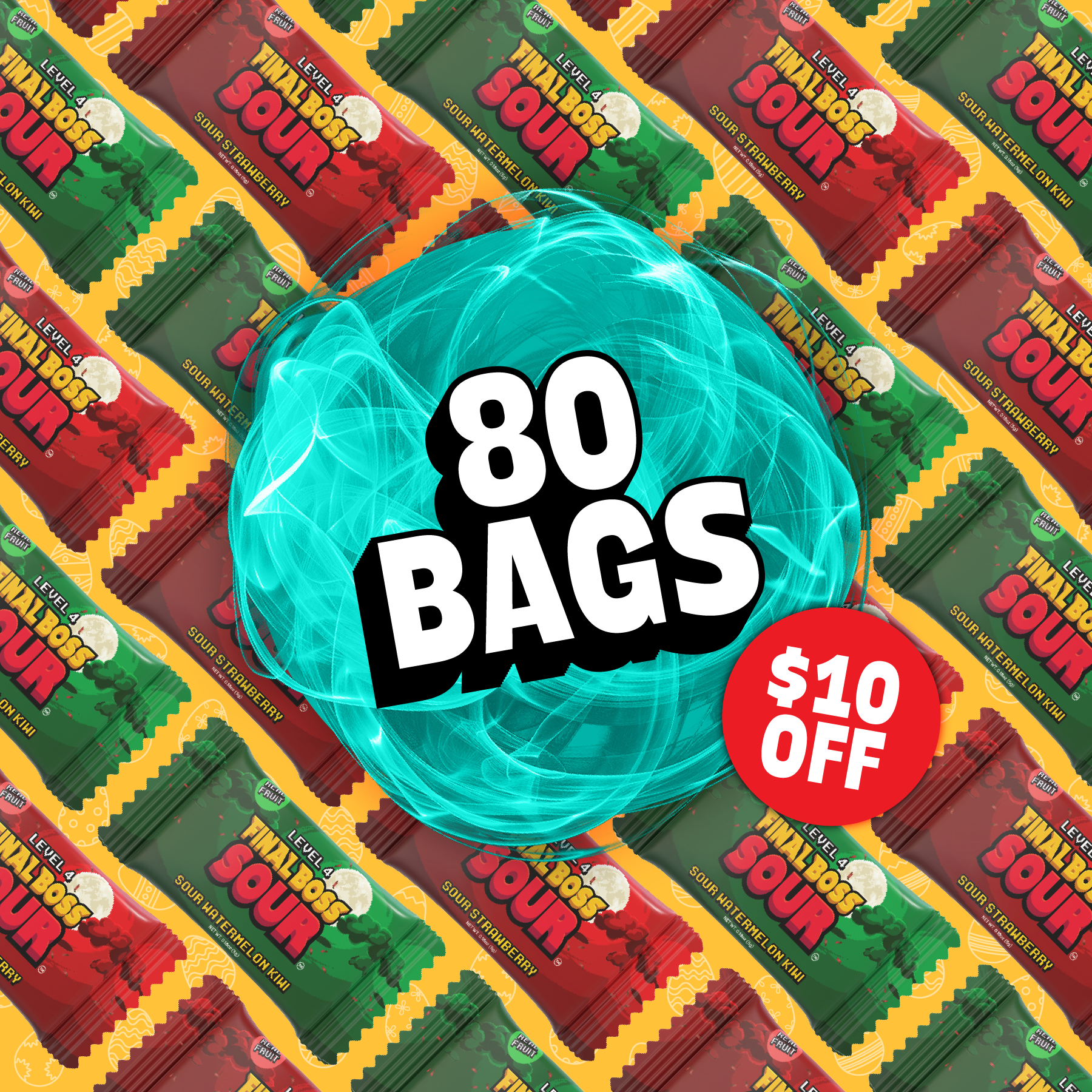 Level 4 Easter Basket Fun Size Candy (40 or 80 Pack)