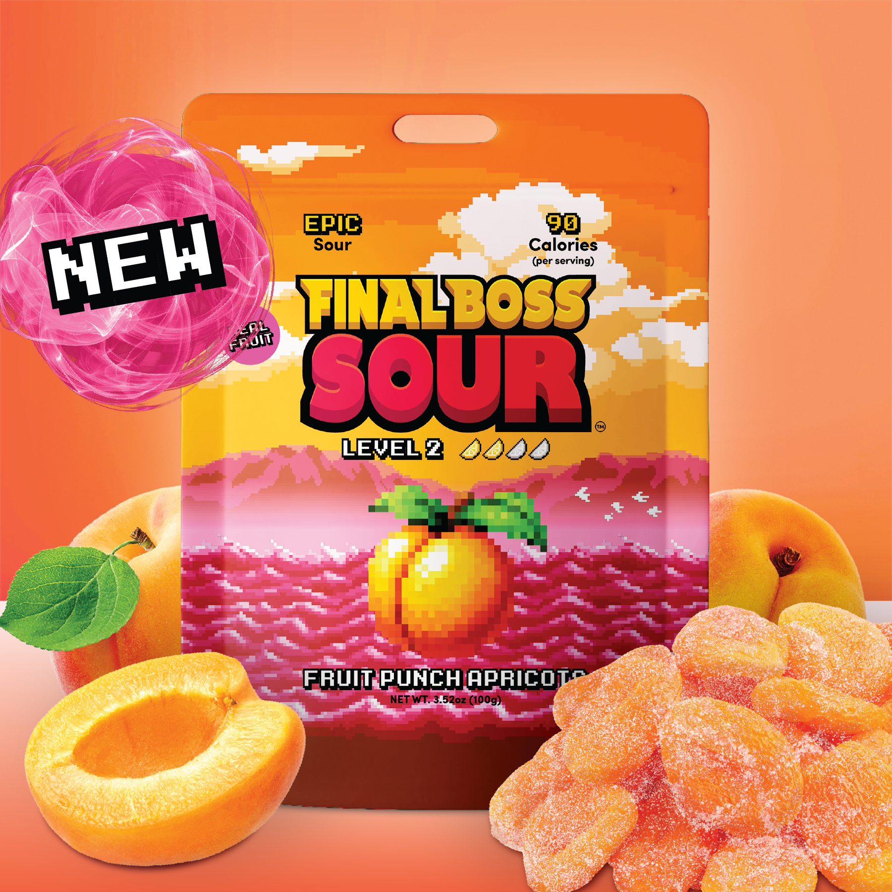 Level 2 Fruit Punch Apricots (4 Pack)