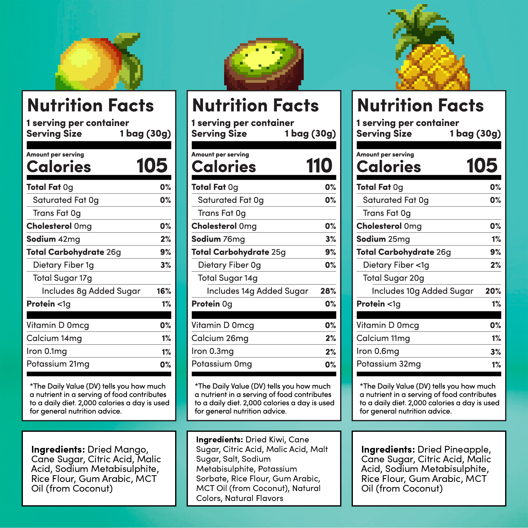 Ultimate Tropical Sampler Box (27 Pack)
