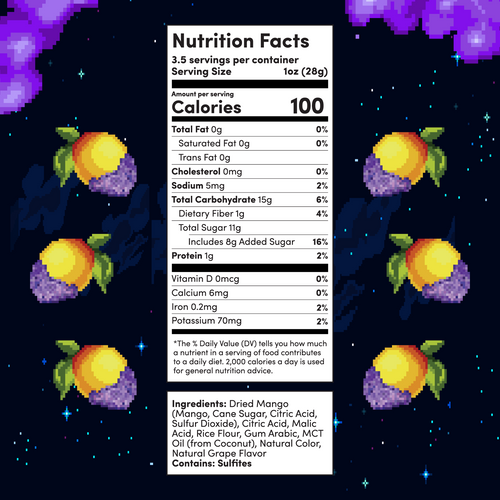 Grape Mango Bites (Level 3) (1-Pack)