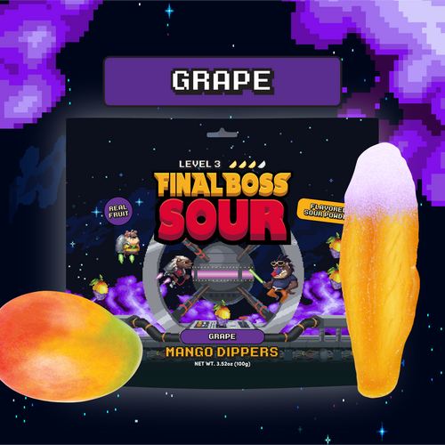 Level 3 Grape Mango Dippers (1-Pack)