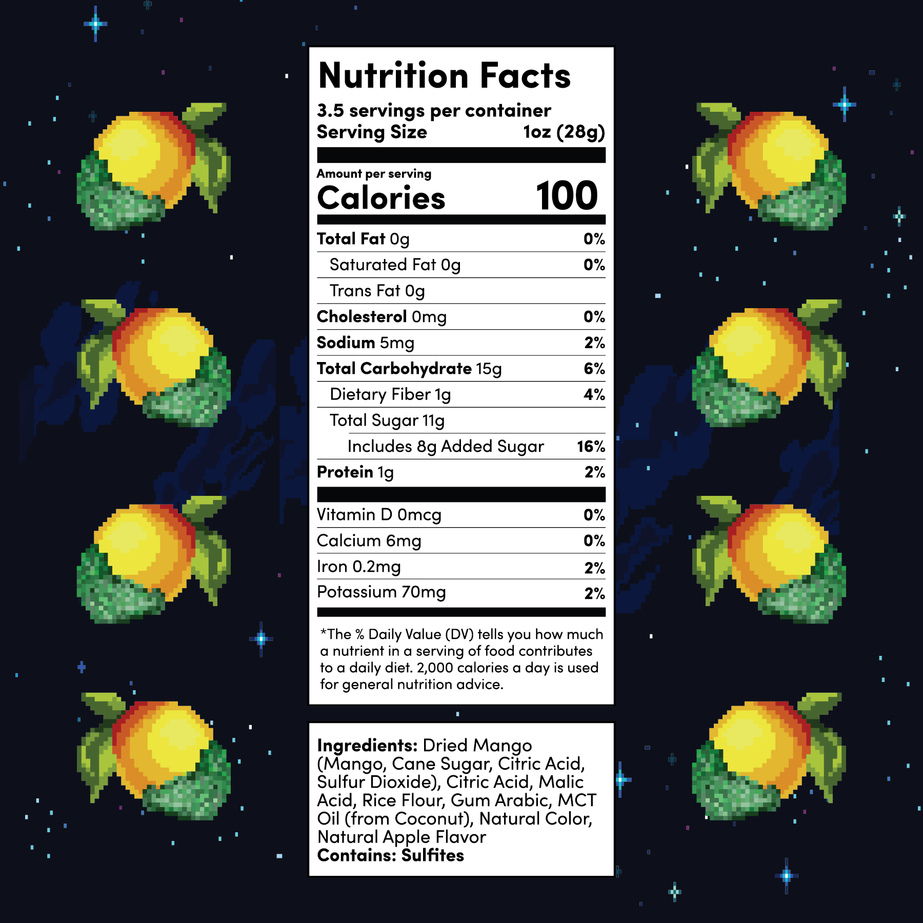 Green Apple Mango Bites (Level 3) (1-Pack)